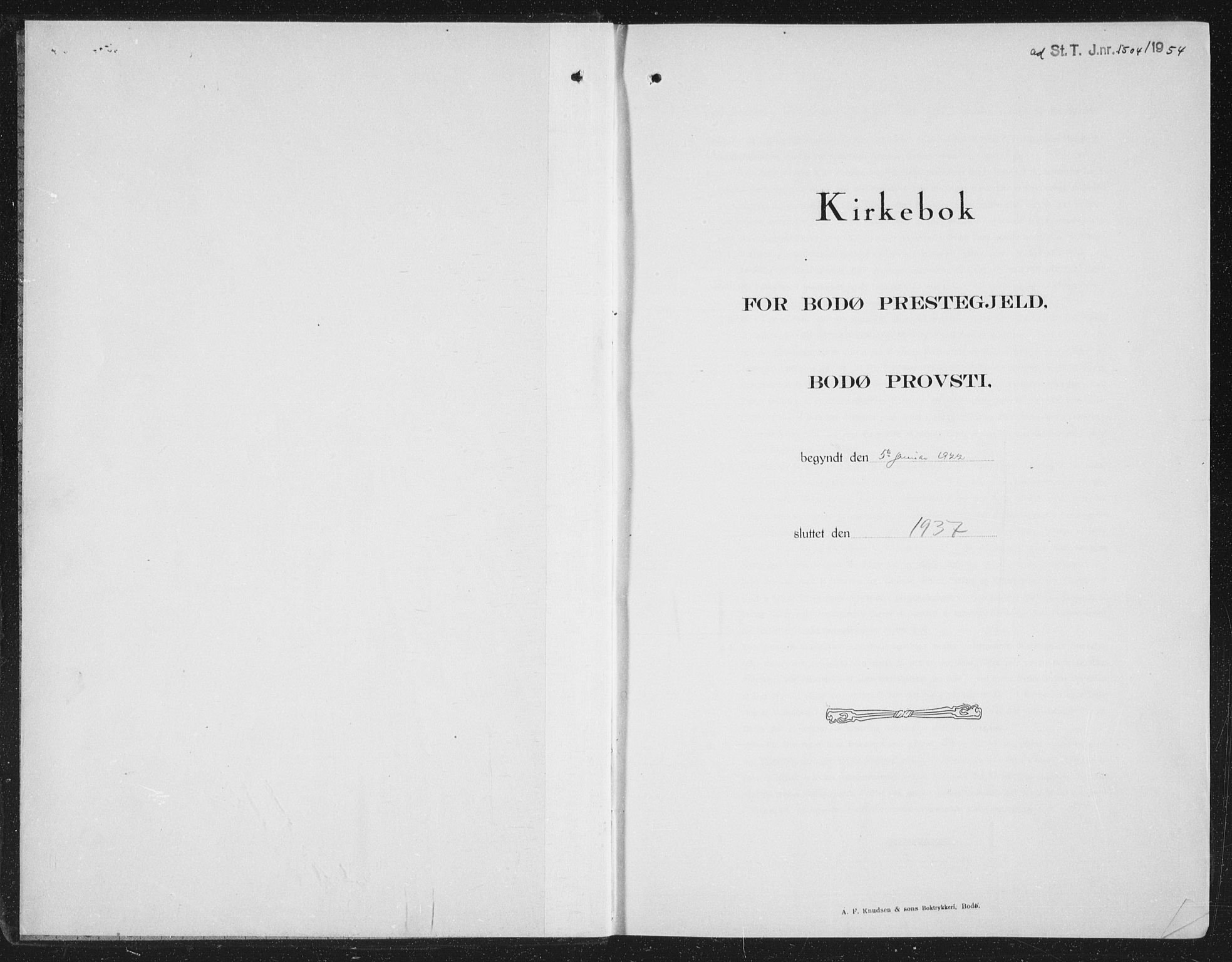 Ministerialprotokoller, klokkerbøker og fødselsregistre - Nordland, SAT/A-1459/801/L0037: Klokkerbok nr. 801C12, 1921-1937