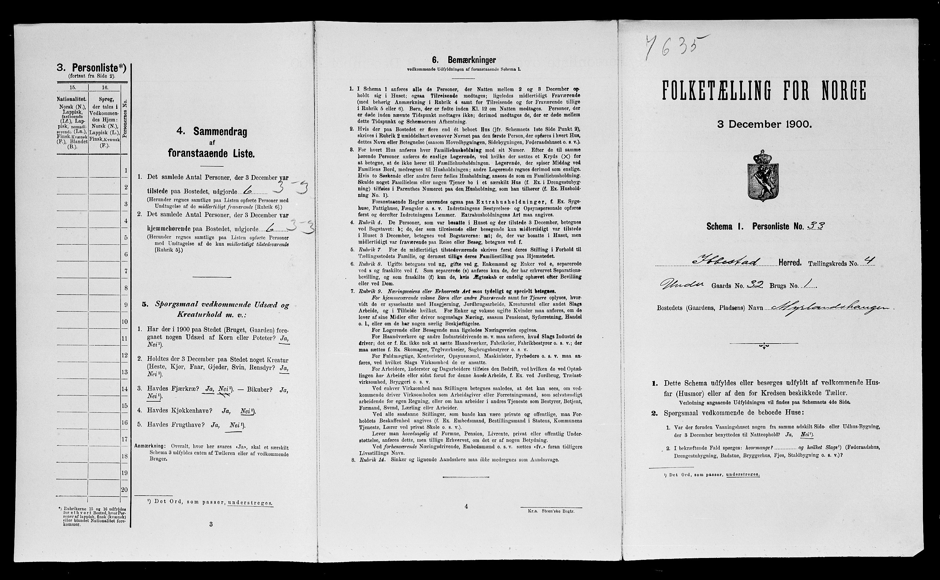 SATØ, Folketelling 1900 for 1917 Ibestad herred, 1900, s. 662