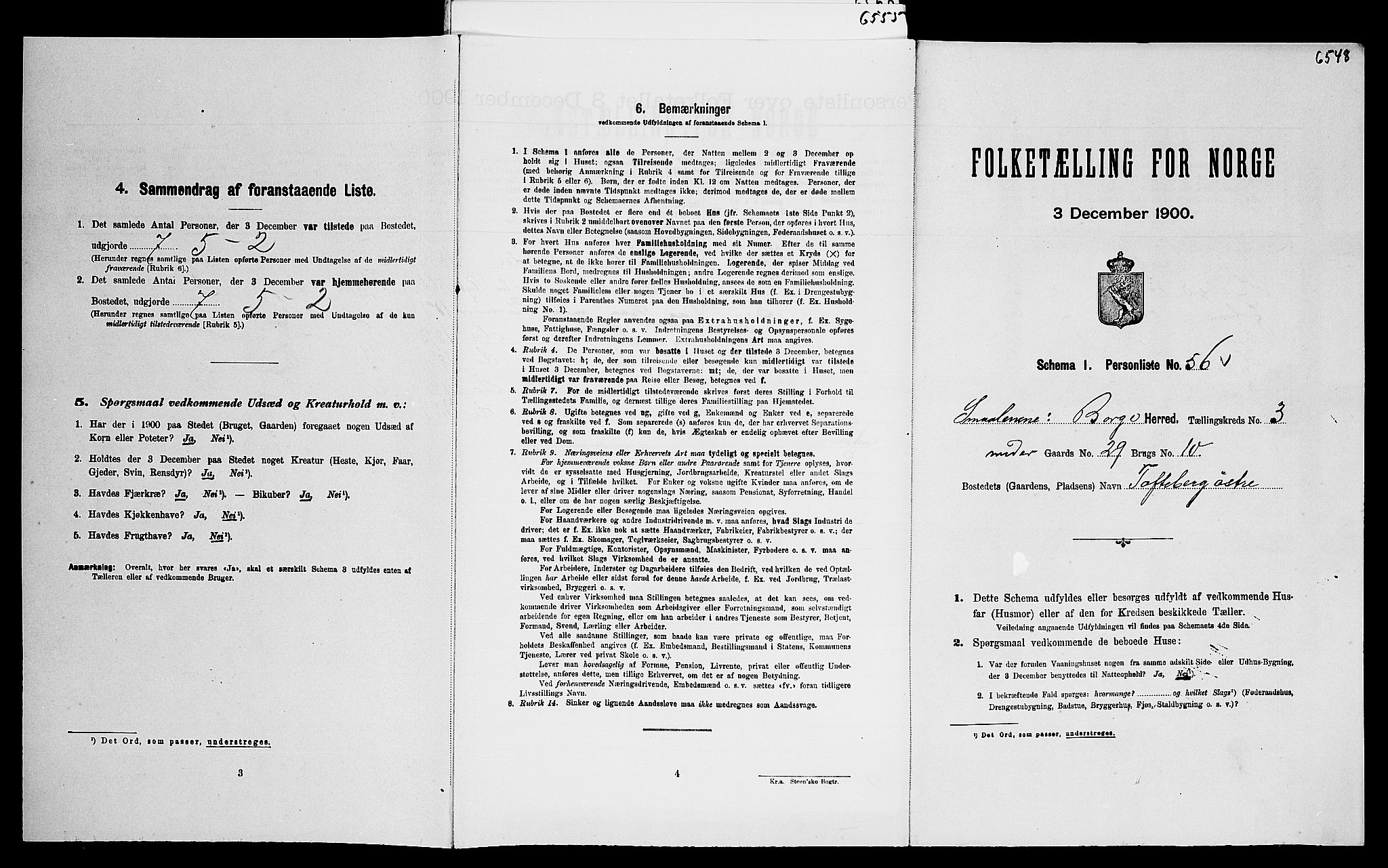 SAO, Folketelling 1900 for 0113 Borge herred, 1900, s. 1167