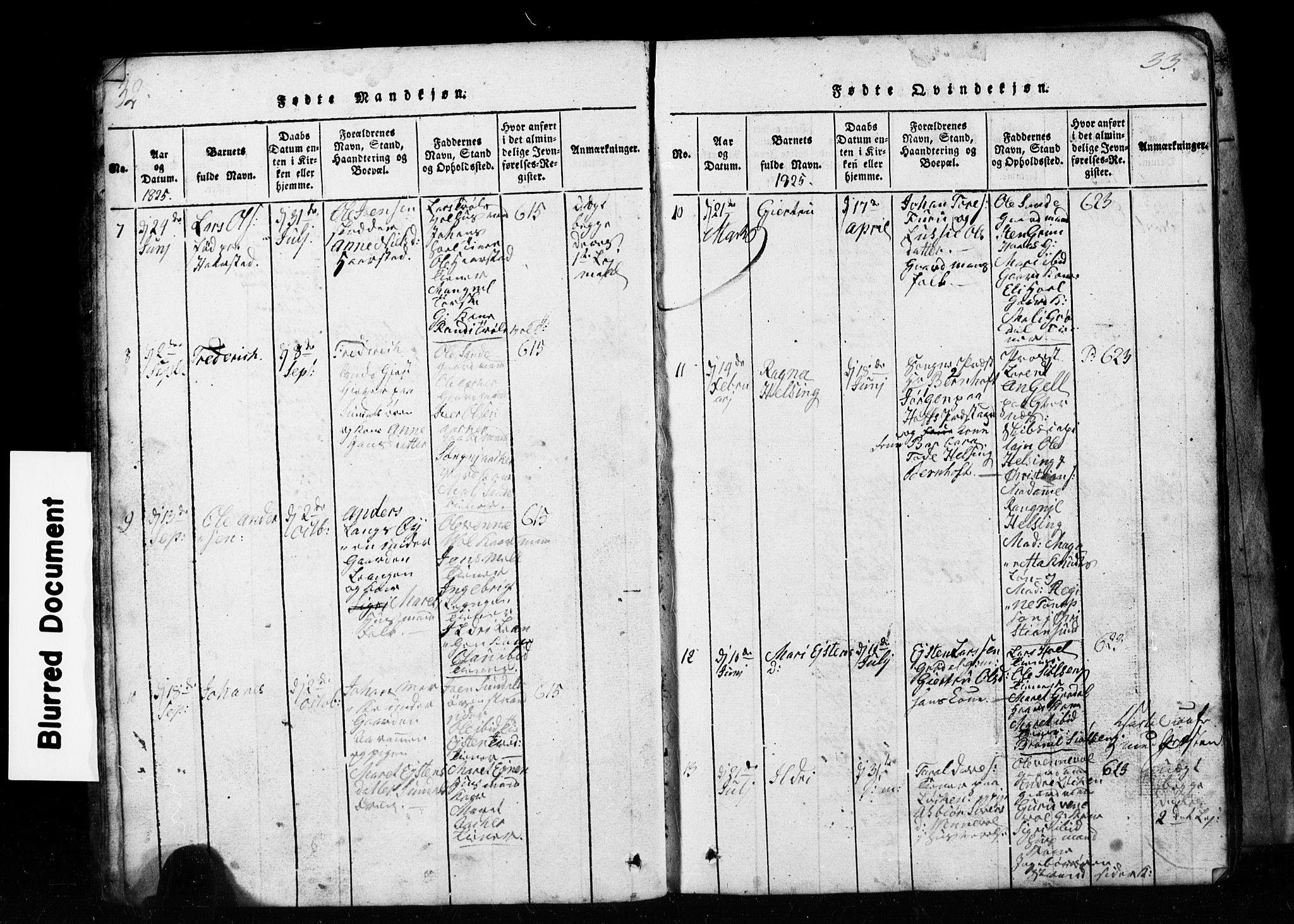 Ministerialprotokoller, klokkerbøker og fødselsregistre - Møre og Romsdal, AV/SAT-A-1454/590/L1016: Klokkerbok nr. 590C01, 1819-1838, s. 32-33