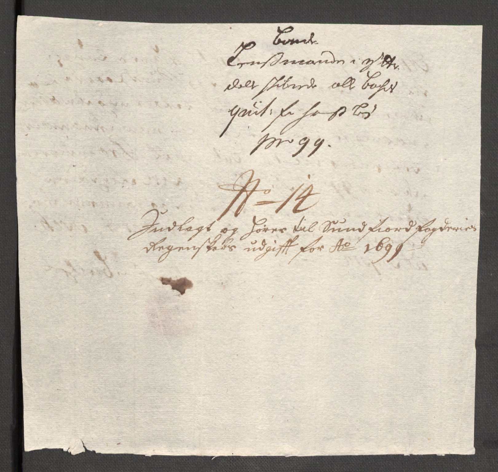 Rentekammeret inntil 1814, Reviderte regnskaper, Fogderegnskap, AV/RA-EA-4092/R53/L3424: Fogderegnskap Sunn- og Nordfjord, 1699, s. 358