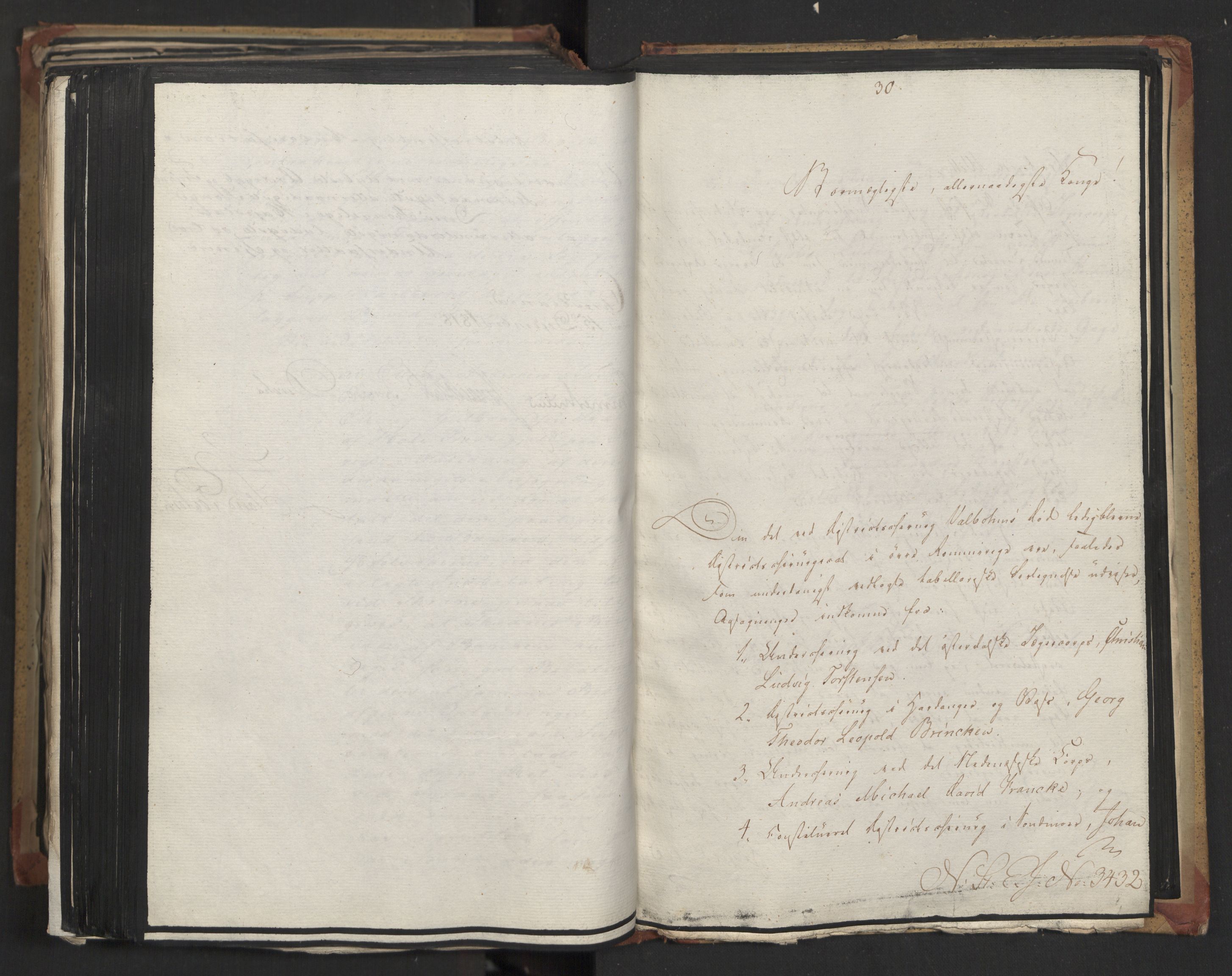 Statsrådsavdelingen i Stockholm, AV/RA-S-1003/D/Da/L0016: Regjeringsinnstillinger nr. 3101-3468, 1818, s. 438