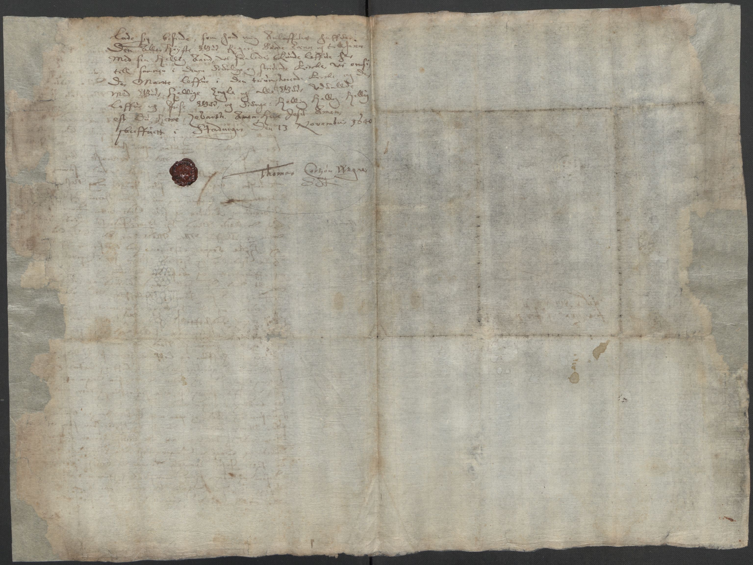 Riksarkivets diplomsamling, AV/RA-EA-5965/F15/L0031: Prestearkiv - Aust-Agder, Vest-Agder og Rogaland, 1575-1768, s. 137