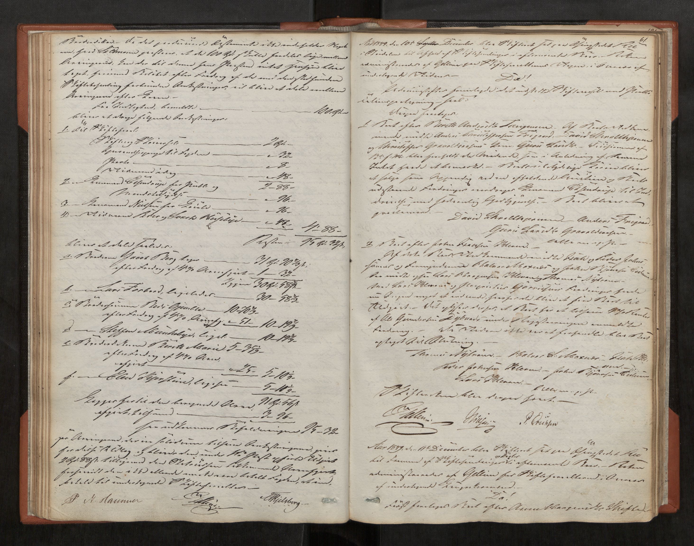 Stjør- og Verdal sorenskriveri, AV/SAT-A-4167/1/3/3B/L0001: Skifteforhandlingsprotokoll, 1846-1871, s. 61