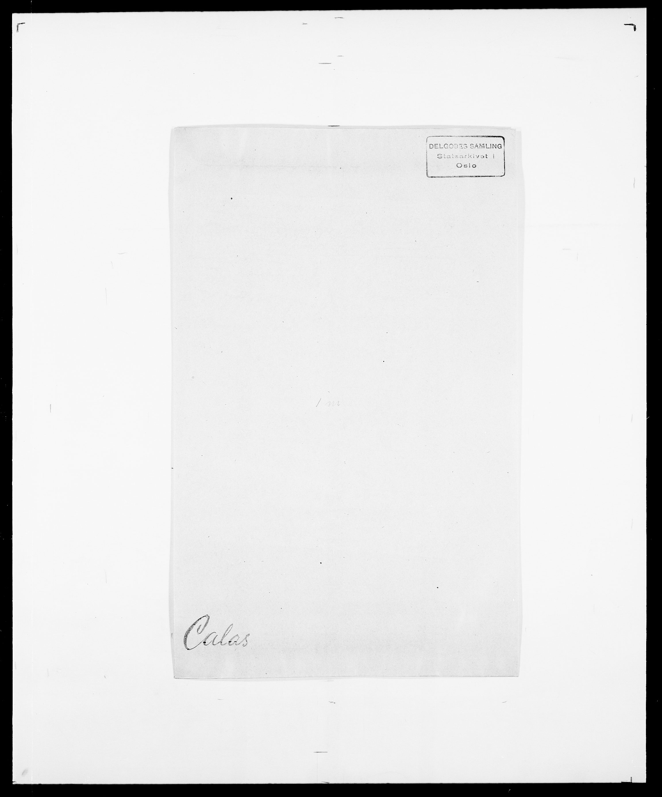Delgobe, Charles Antoine - samling, SAO/PAO-0038/D/Da/L0007: Buaas - Caphengst, s. 818