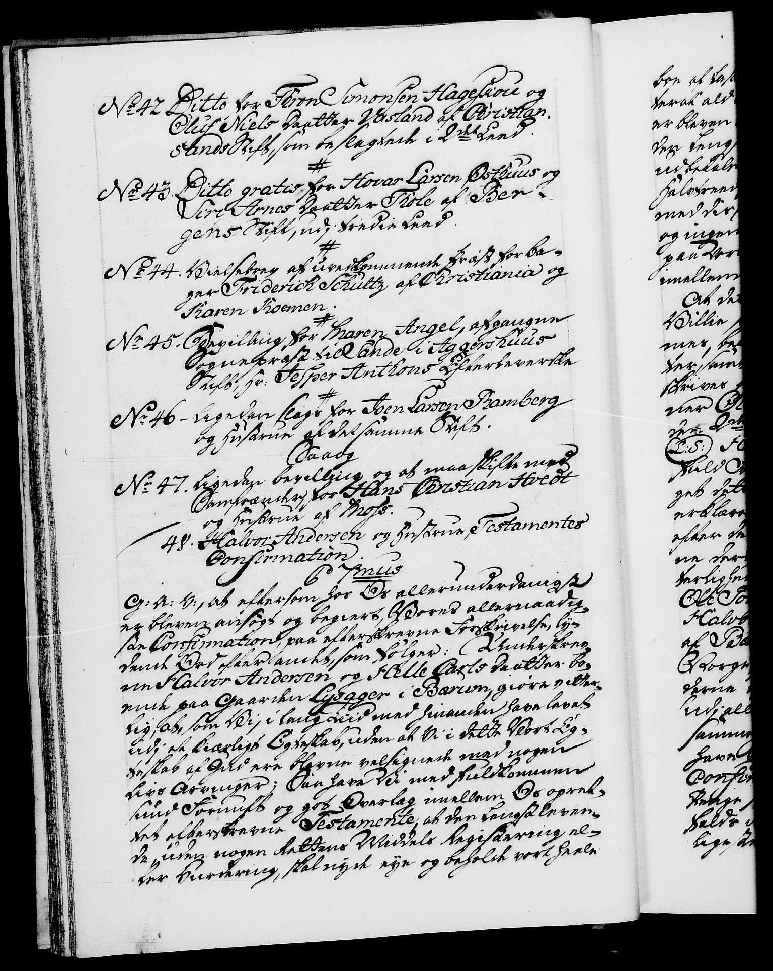 Danske Kanselli 1572-1799, RA/EA-3023/F/Fc/Fca/Fcaa/L0048: Norske registre, 1779-1781, s. 16b