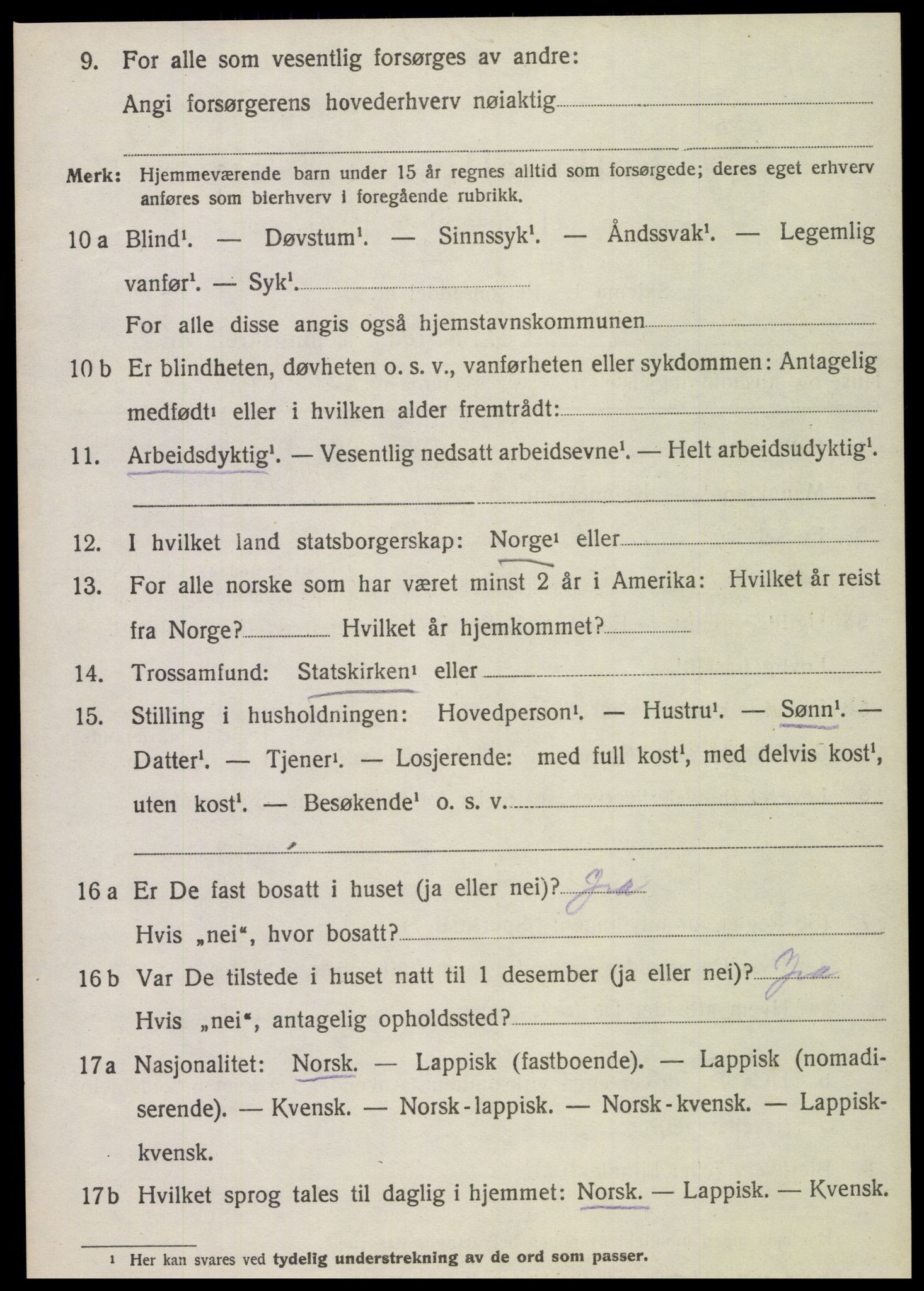 SAT, Folketelling 1920 for 1731 Sparbu herred, 1920, s. 3184