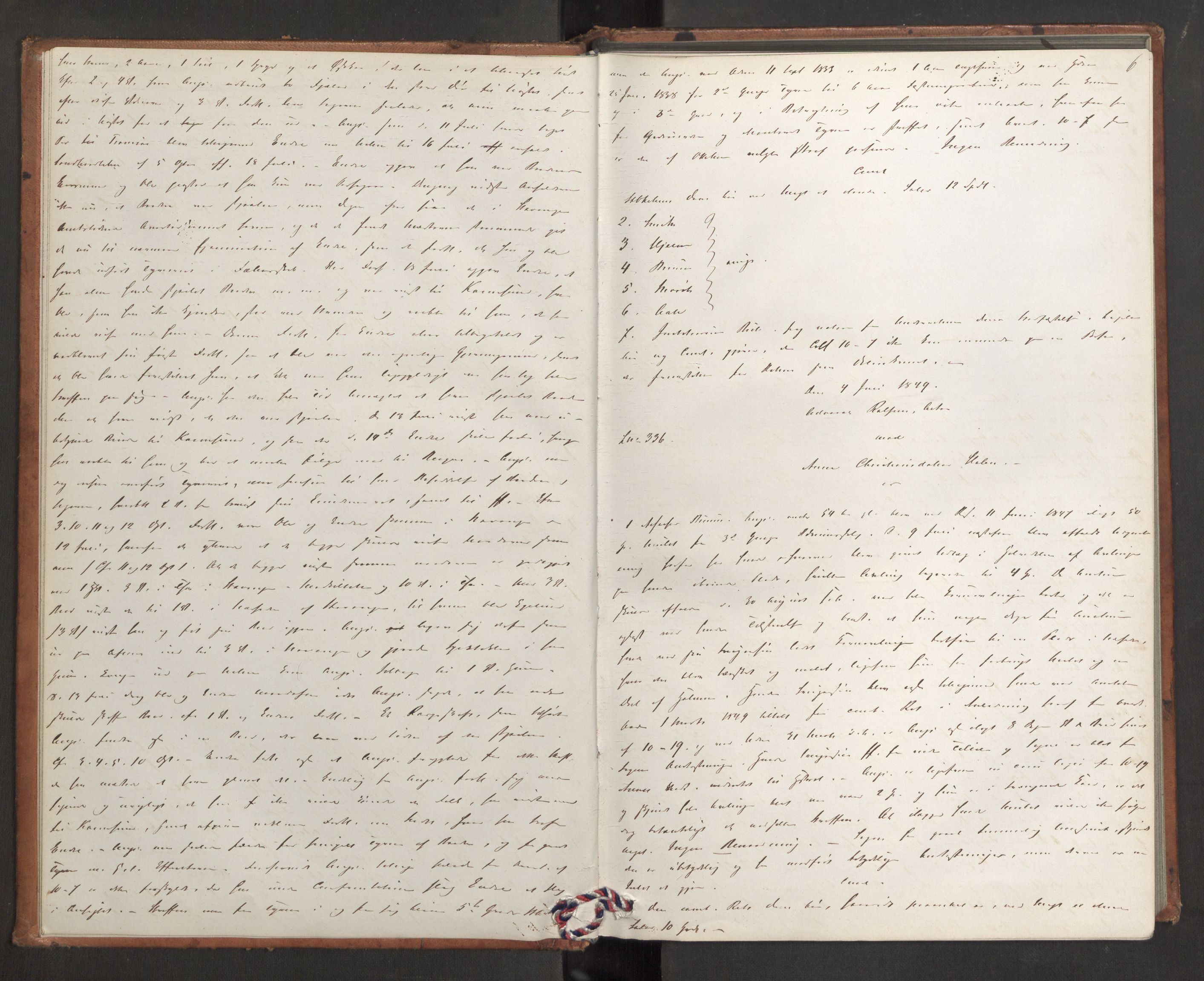 Høyesterett, AV/RA-S-1002/E/Eb/Ebb/L0043/0001: Voteringsprotokoller / Voteringsprotokoll, 1849-1850, s. 5b-6a