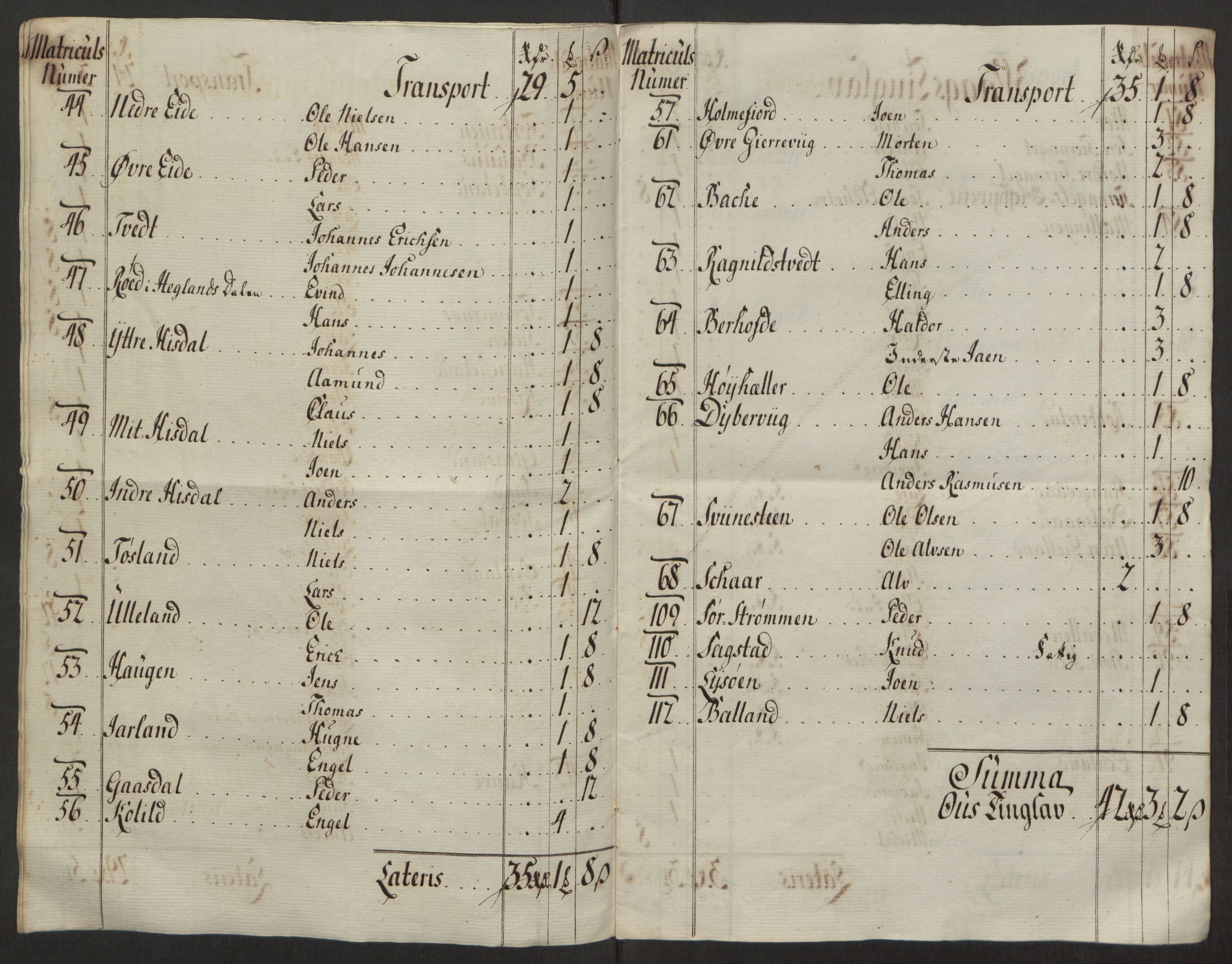 Rentekammeret inntil 1814, Reviderte regnskaper, Fogderegnskap, AV/RA-EA-4092/R50/L3180: Ekstraskatten Lyse kloster, 1762-1783, s. 352