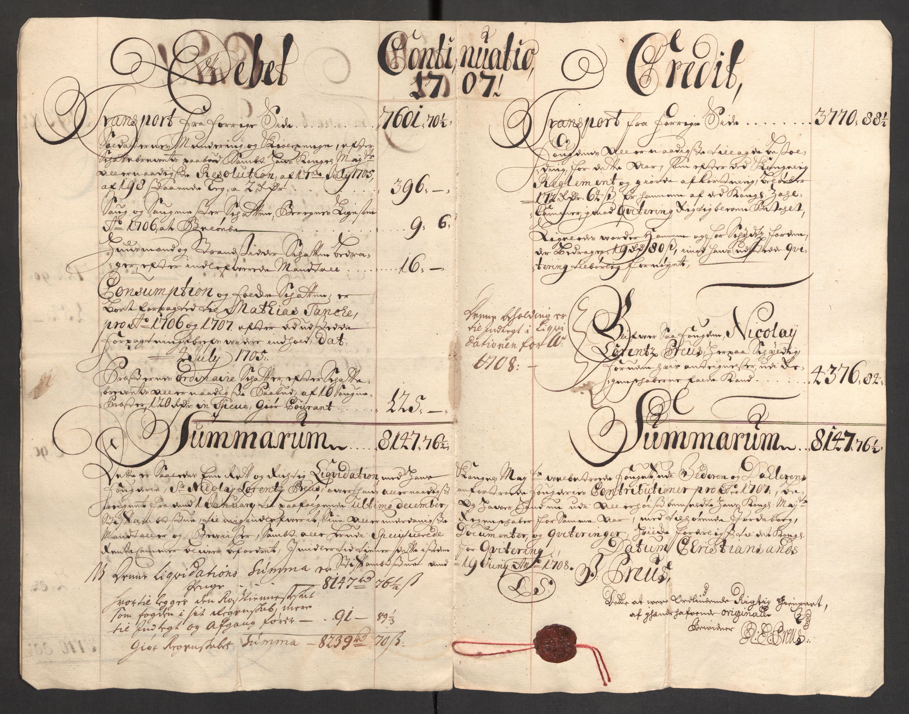 Rentekammeret inntil 1814, Reviderte regnskaper, Fogderegnskap, RA/EA-4092/R46/L2733: Fogderegnskap Jæren og Dalane, 1705-1708, s. 272