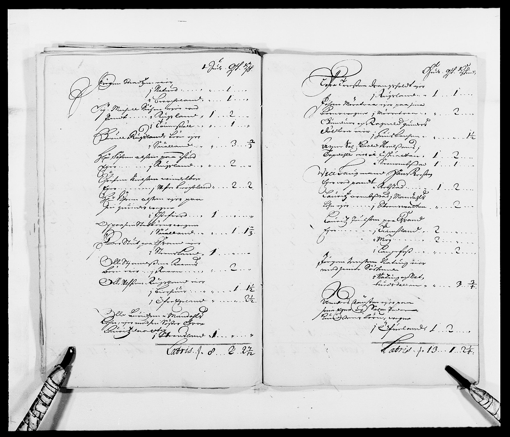 Rentekammeret inntil 1814, Reviderte regnskaper, Fogderegnskap, RA/EA-4092/R39/L2308: Fogderegnskap Nedenes, 1684-1689, s. 25