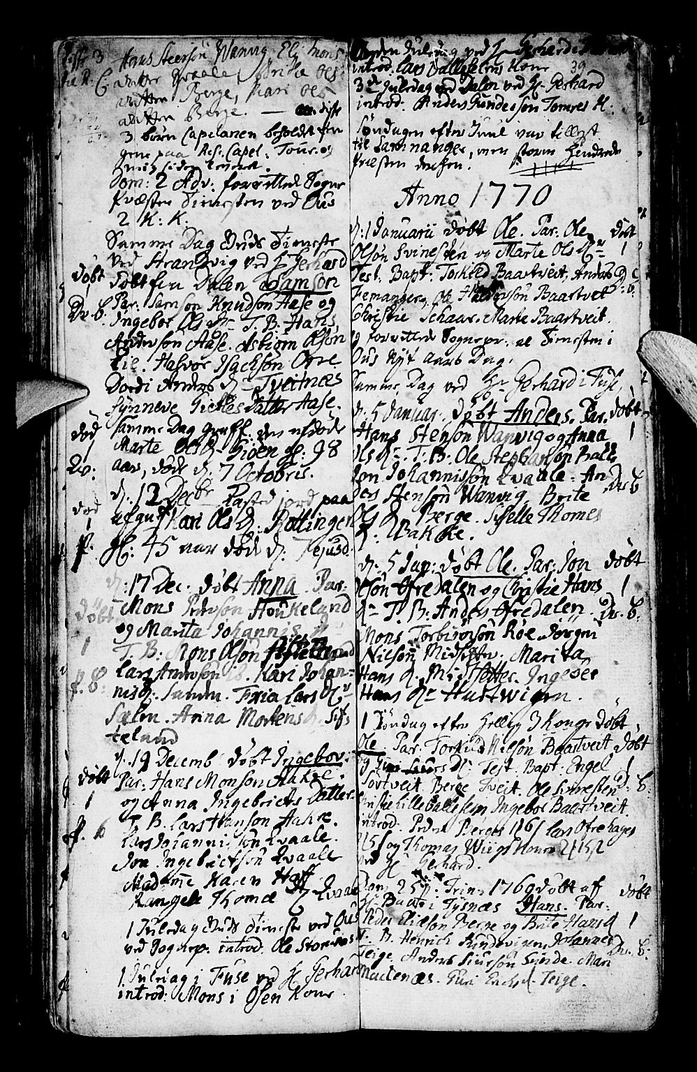 Os sokneprestembete, SAB/A-99929: Ministerialbok nr. A 9, 1766-1779, s. 39