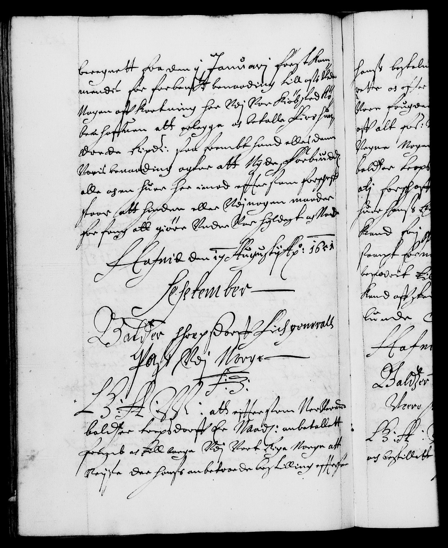 Danske Kanselli 1572-1799, AV/RA-EA-3023/F/Fc/Fca/Fcaa/L0008: Norske registre (mikrofilm), 1651-1656, s. 103b