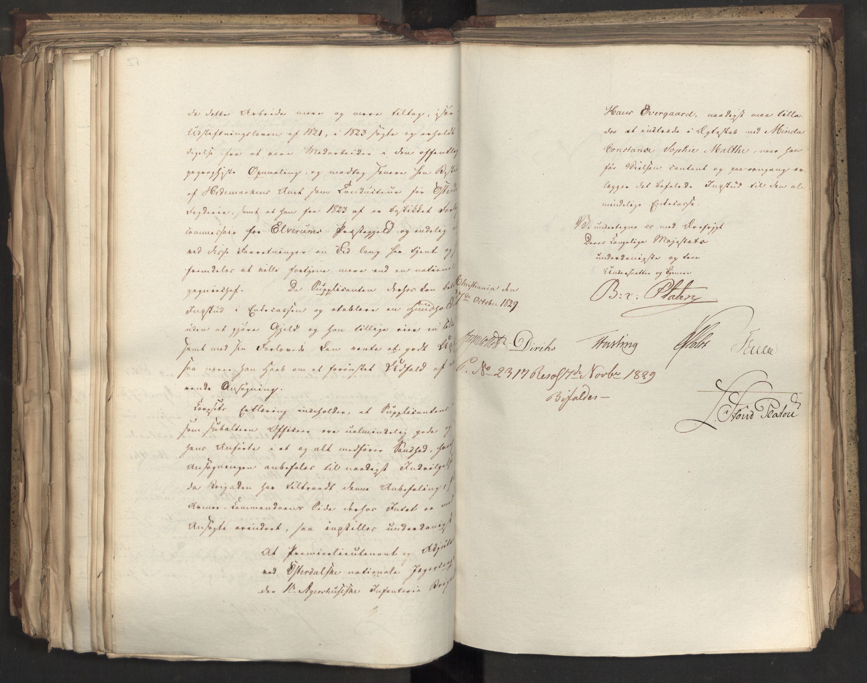 Statsrådsavdelingen i Stockholm, AV/RA-S-1003/D/Da/L0061: Regjeringsinnstillinger nr. 1501-1666, 1829, s. 349