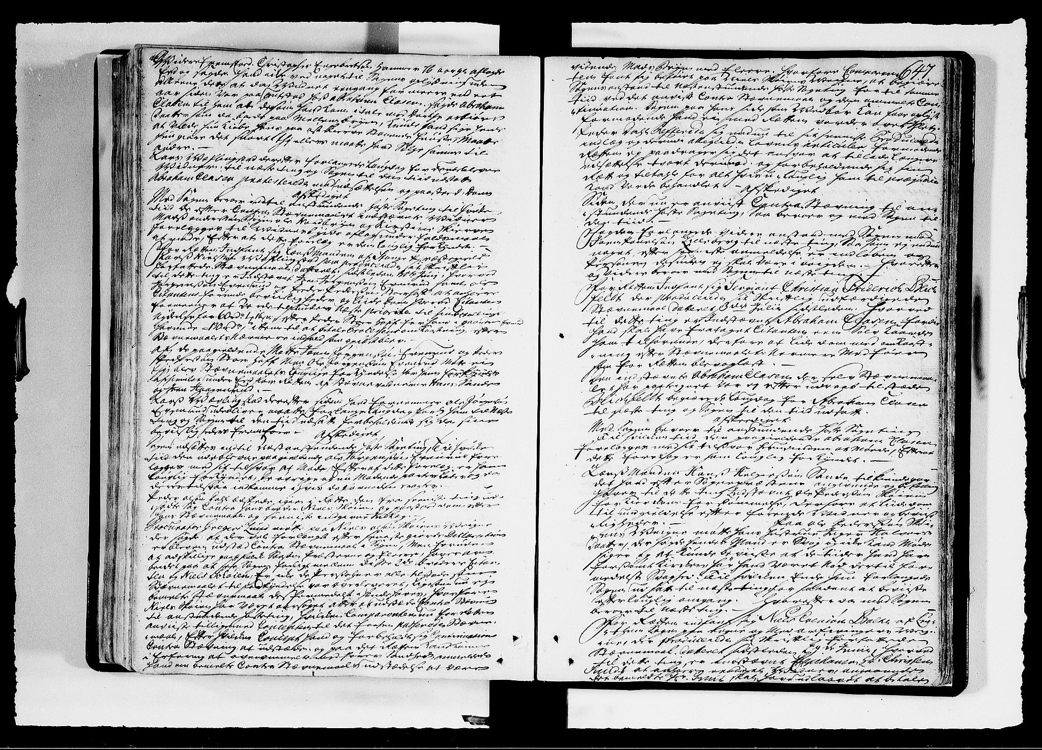 Hedemarken sorenskriveri, SAH/TING-034/G/Gb/L0045B: Tingbok, 1743-1744, s. 646b-647a