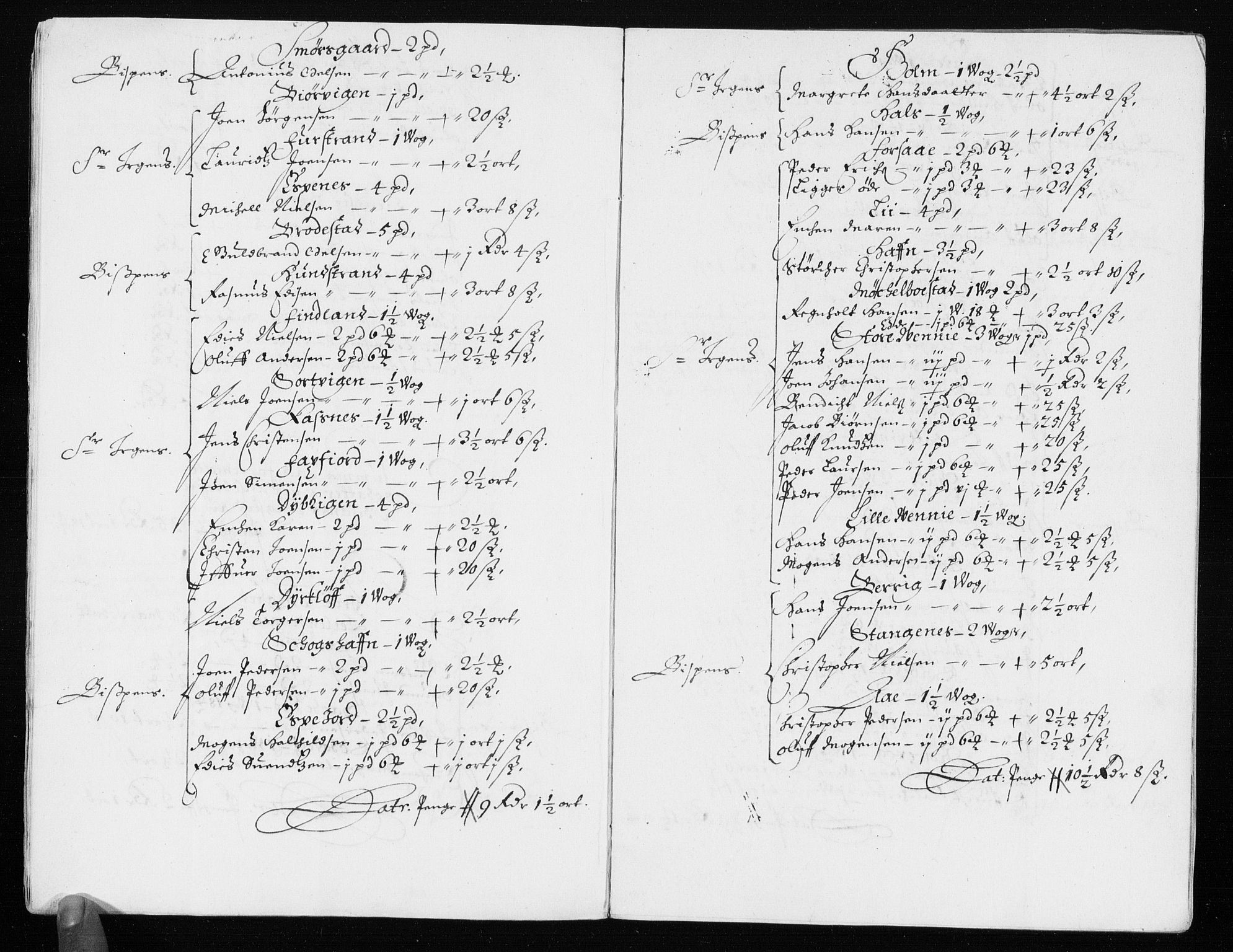 Rentekammeret inntil 1814, Reviderte regnskaper, Stiftamtstueregnskaper, Trondheim stiftamt og Nordland amt, AV/RA-EA-6044/R/Rh/L0002: Nordland amt, 1672-1676