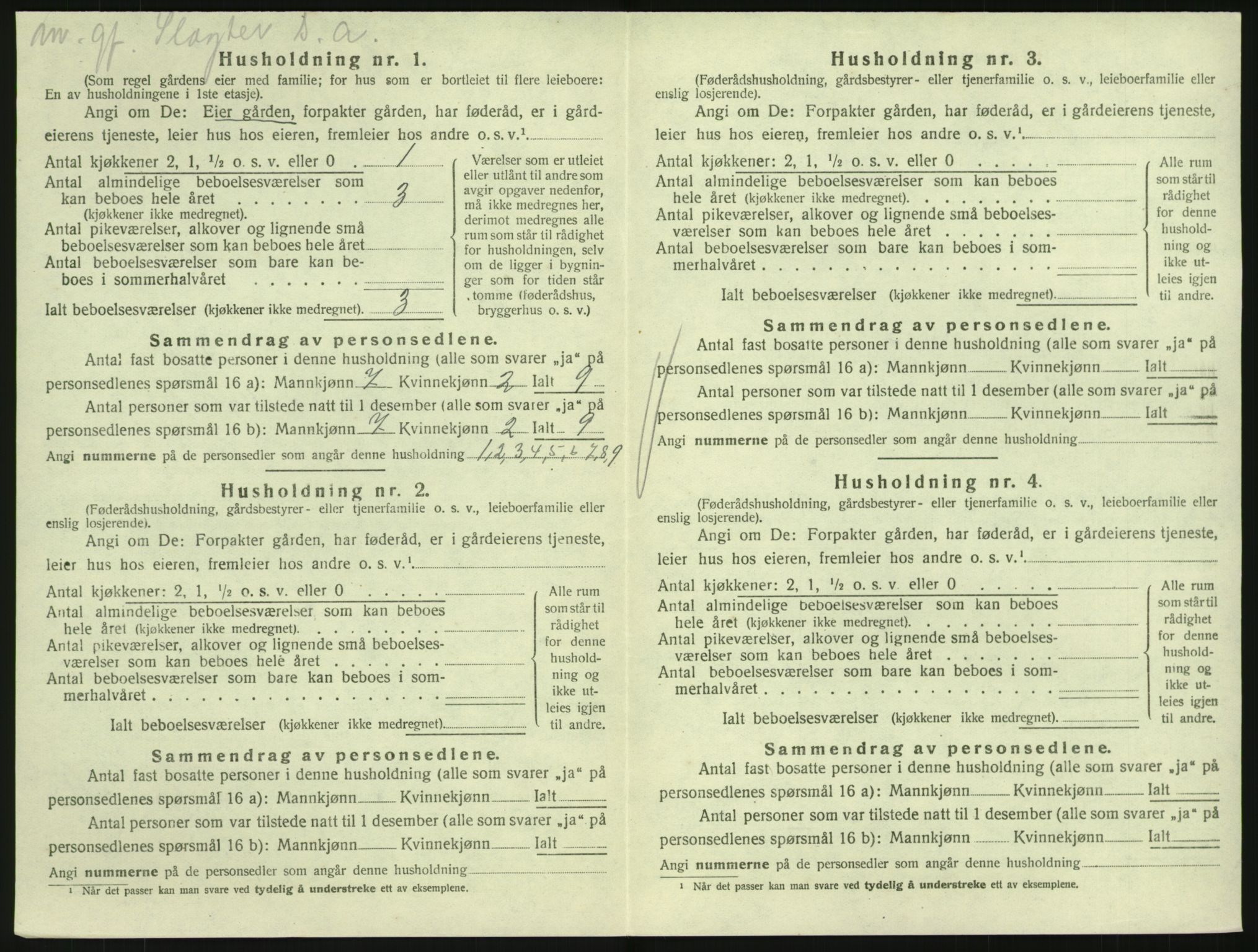 SAKO, Folketelling 1920 for 0727 Hedrum herred, 1920, s. 474