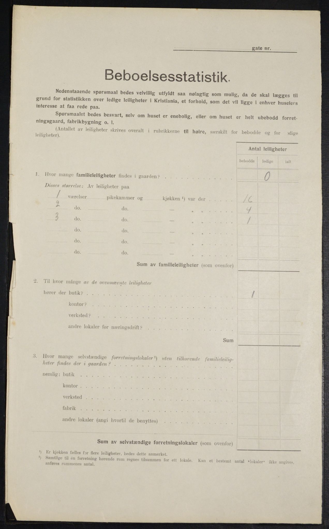 OBA, Kommunal folketelling 1.2.1914 for Kristiania, 1914, s. 65549