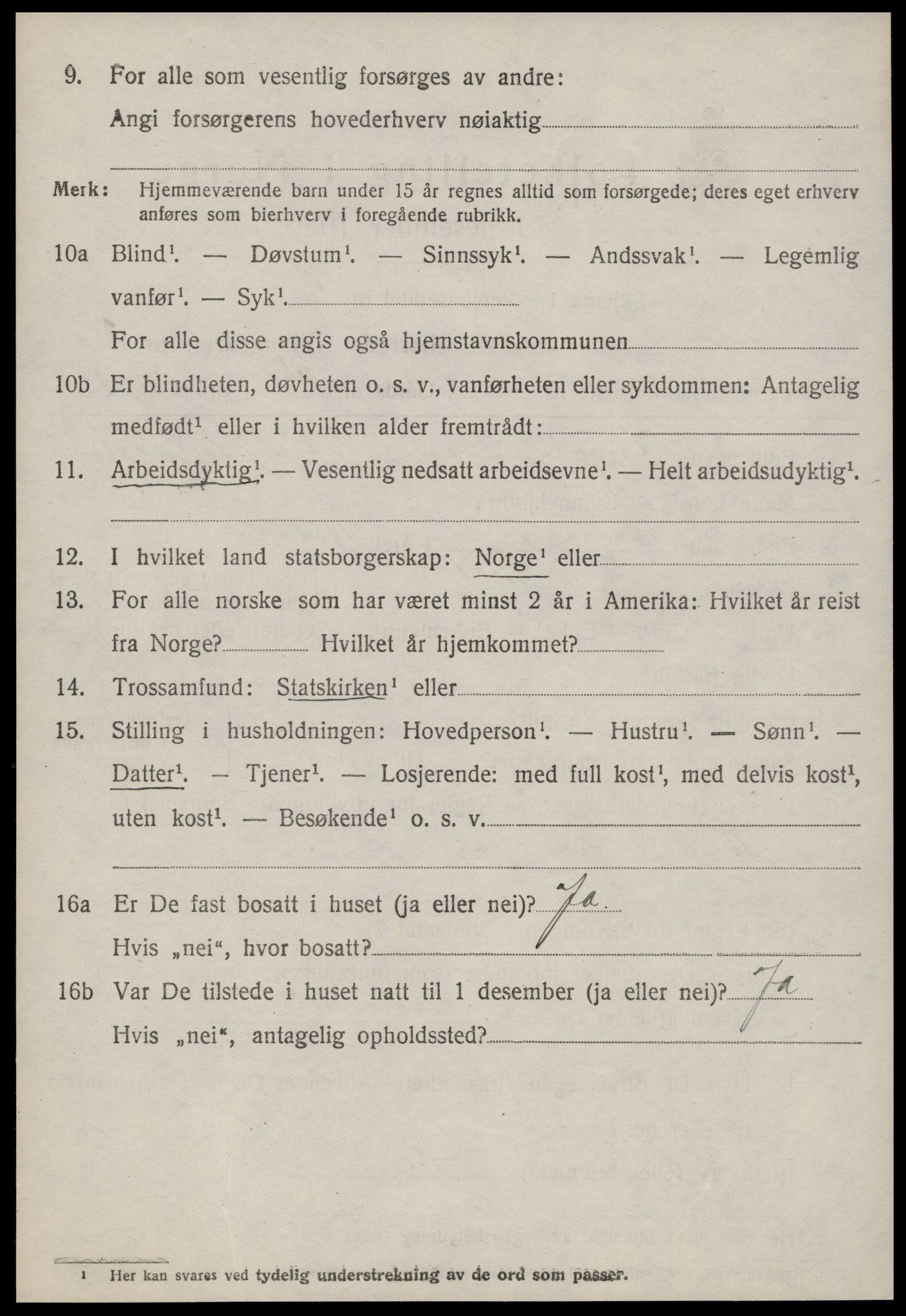SAT, Folketelling 1920 for 1536 Sylte herred, 1920, s. 1266