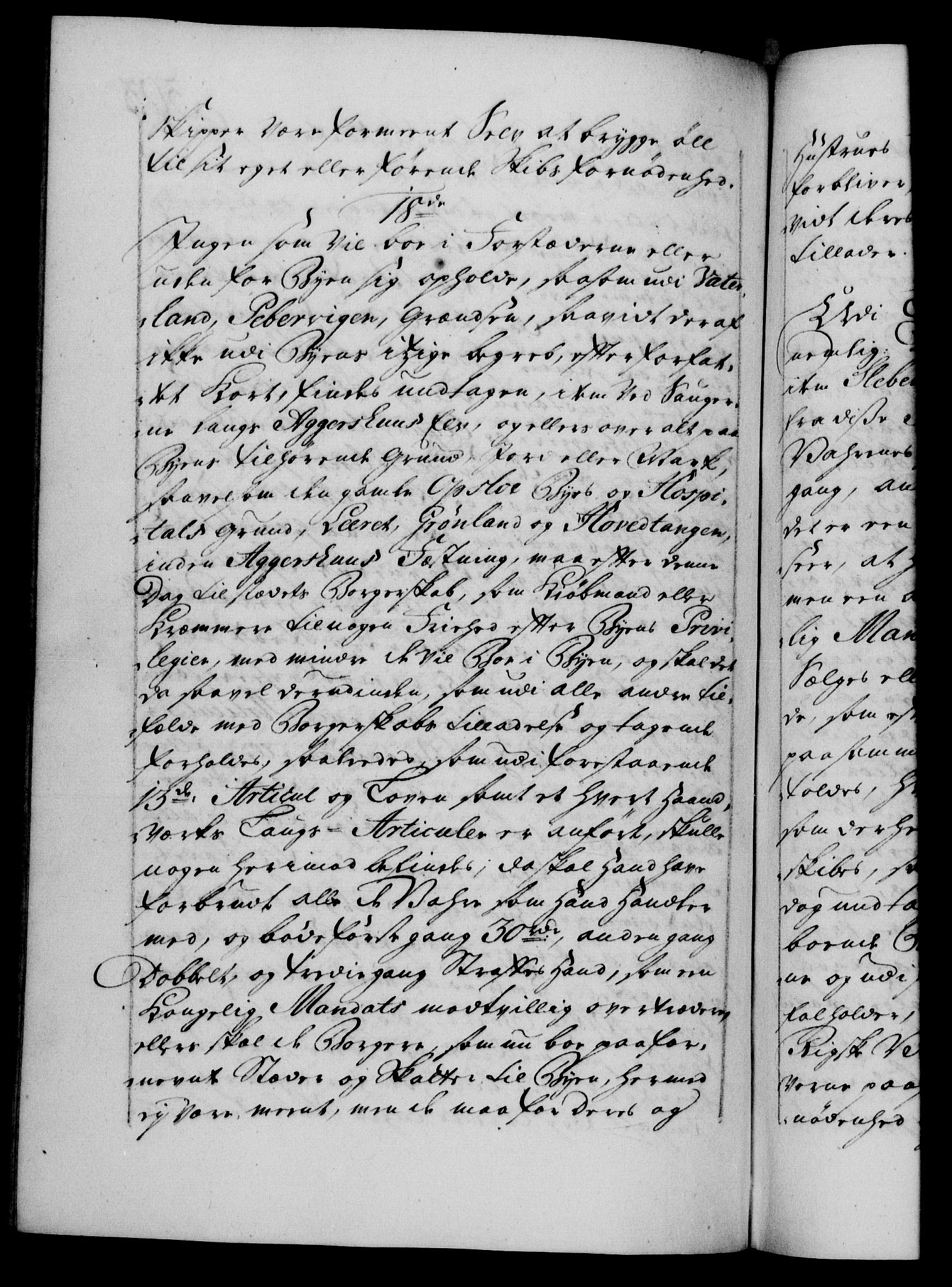 Danske Kanselli 1572-1799, RA/EA-3023/F/Fc/Fca/Fcaa/L0036: Norske registre, 1749-1750, s. 303b