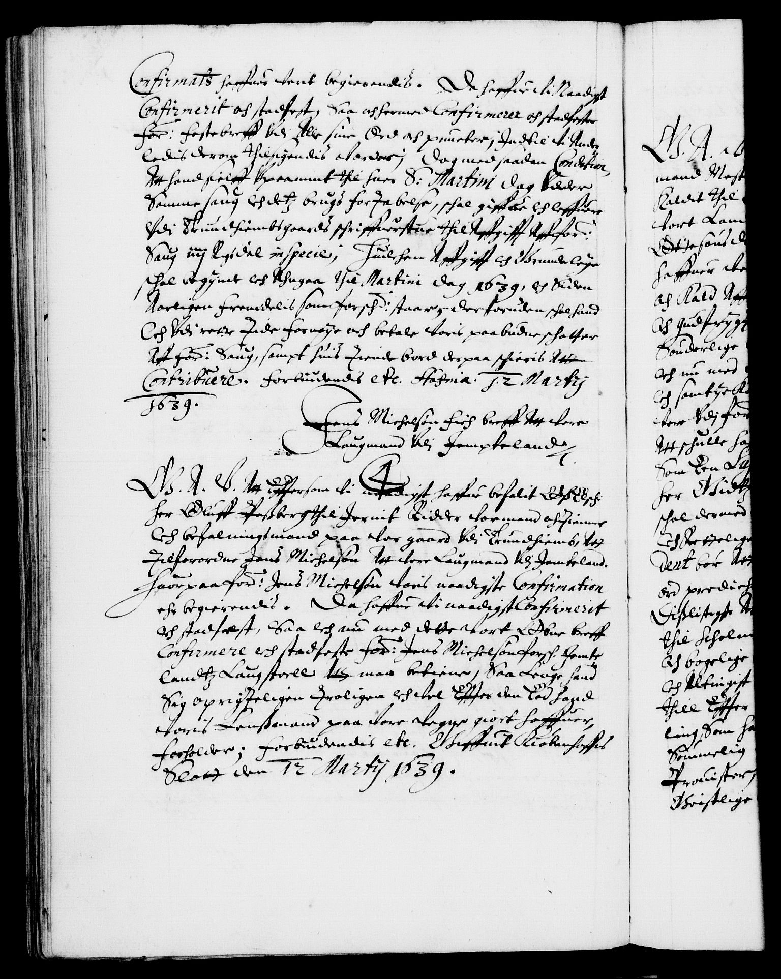 Danske Kanselli 1572-1799, RA/EA-3023/F/Fc/Fca/Fcaa/L0006: Norske registre (mikrofilm), 1637-1642, s. 107b