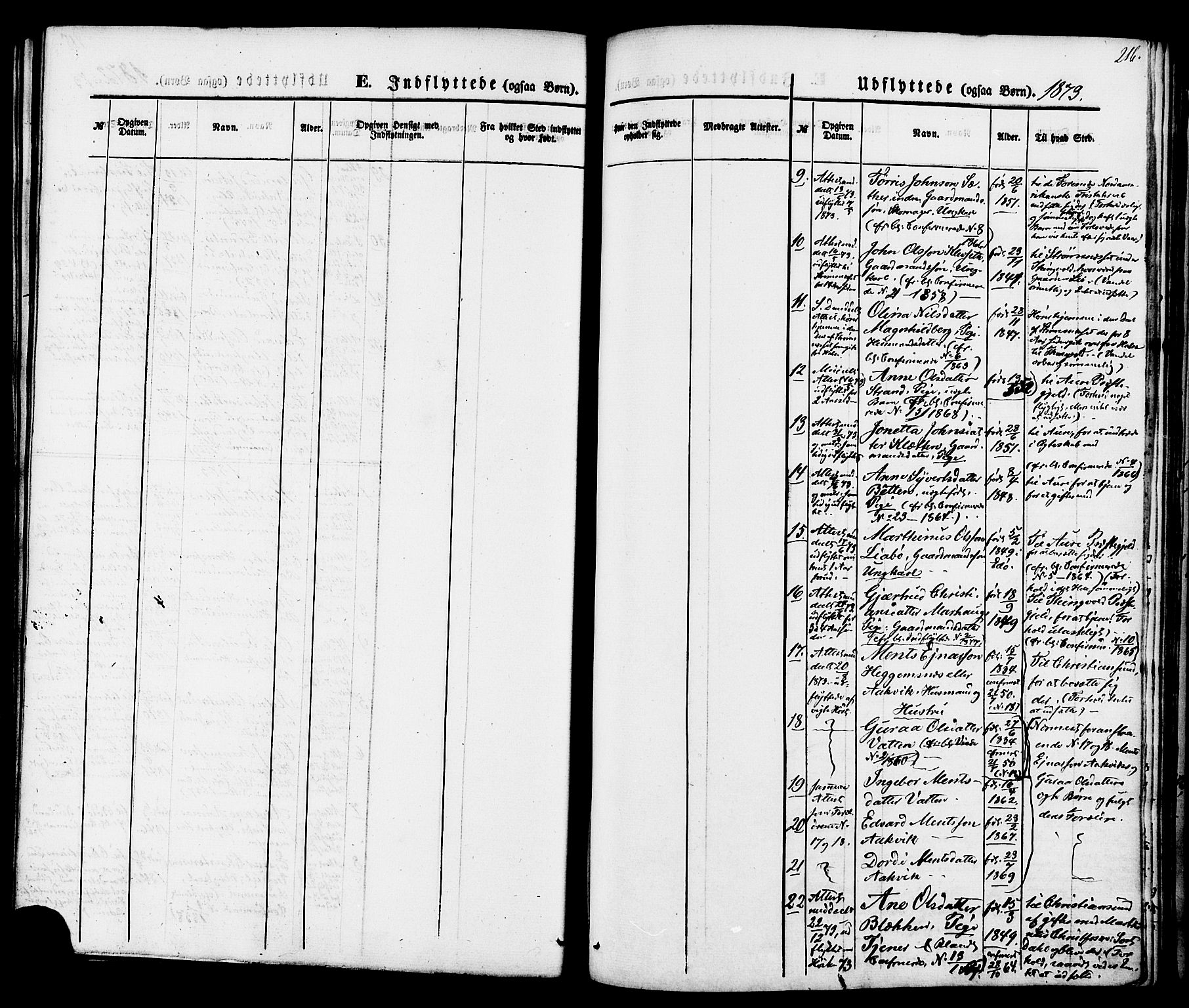 Ministerialprotokoller, klokkerbøker og fødselsregistre - Møre og Romsdal, AV/SAT-A-1454/576/L0884: Ministerialbok nr. 576A02, 1865-1879, s. 216