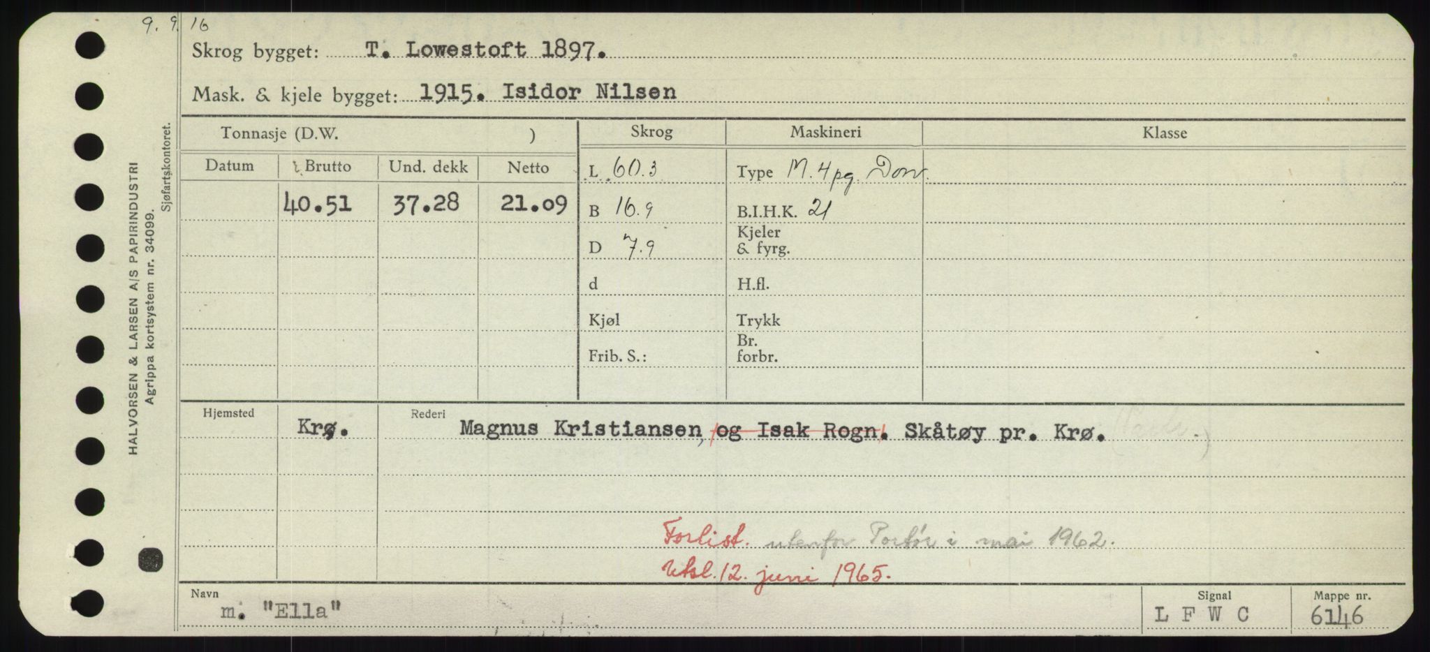 Sjøfartsdirektoratet med forløpere, Skipsmålingen, RA/S-1627/H/Hd/L0009: Fartøy, E, s. 341