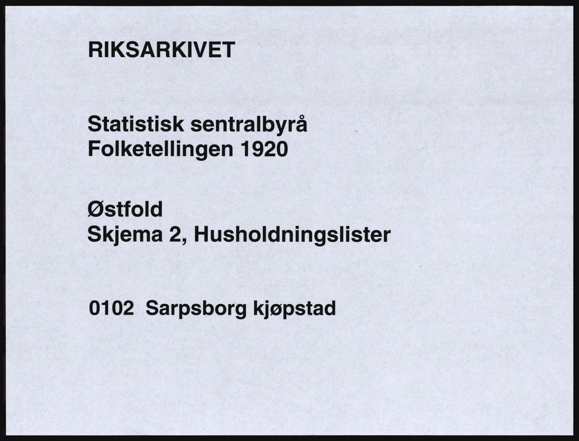 SAO, Folketelling 1920 for 0102 Sarpsborg kjøpstad, 1920, s. 2472