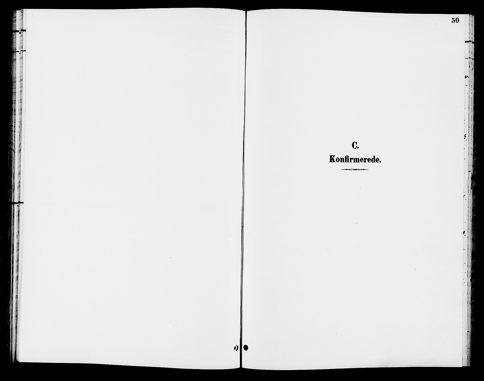 Elverum prestekontor, SAH/PREST-044/H/Ha/Hab/L0006: Klokkerbok nr. 6, 1896-1907, s. 50