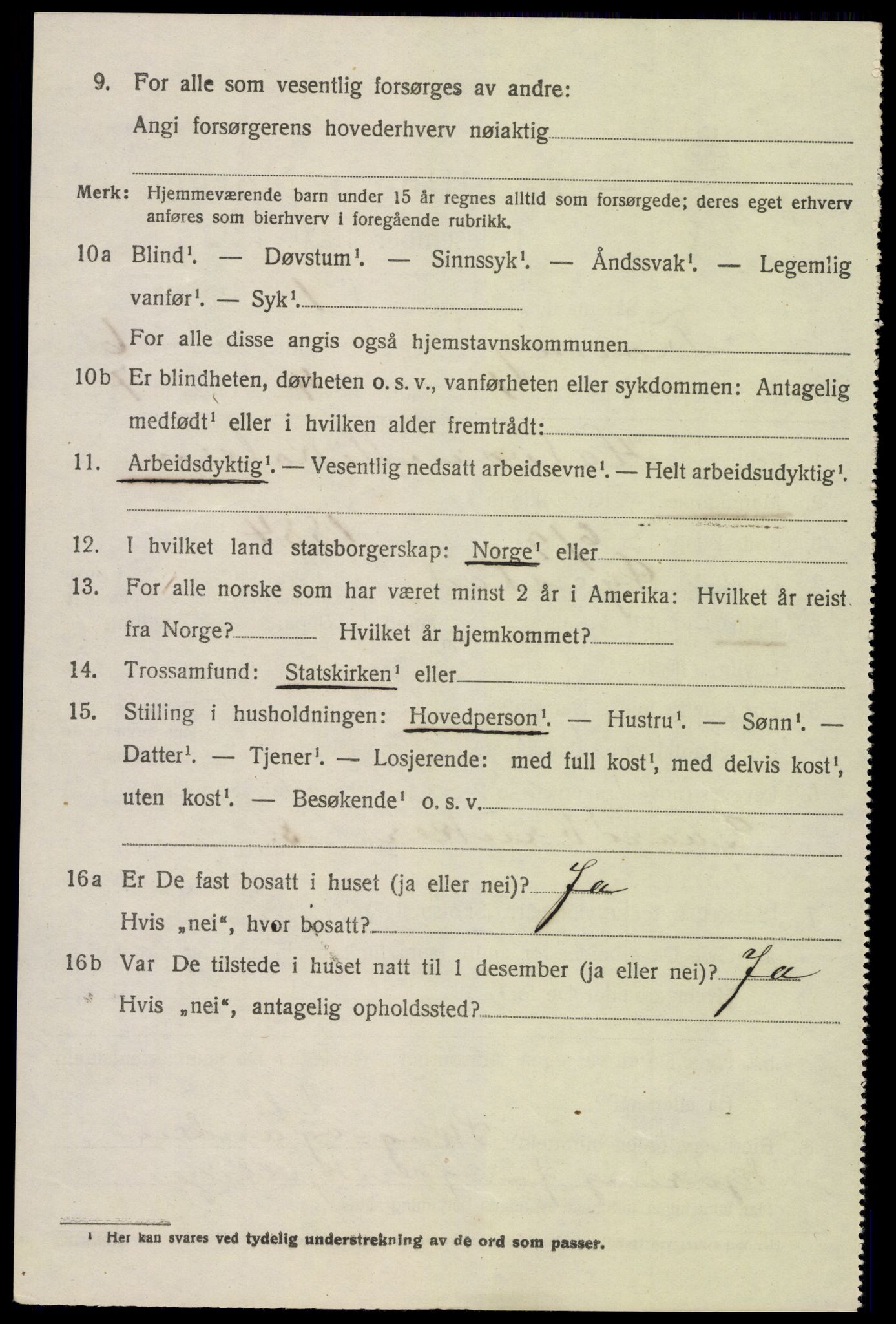 SAK, Folketelling 1920 for 0921 Tromøy herred, 1920, s. 4432