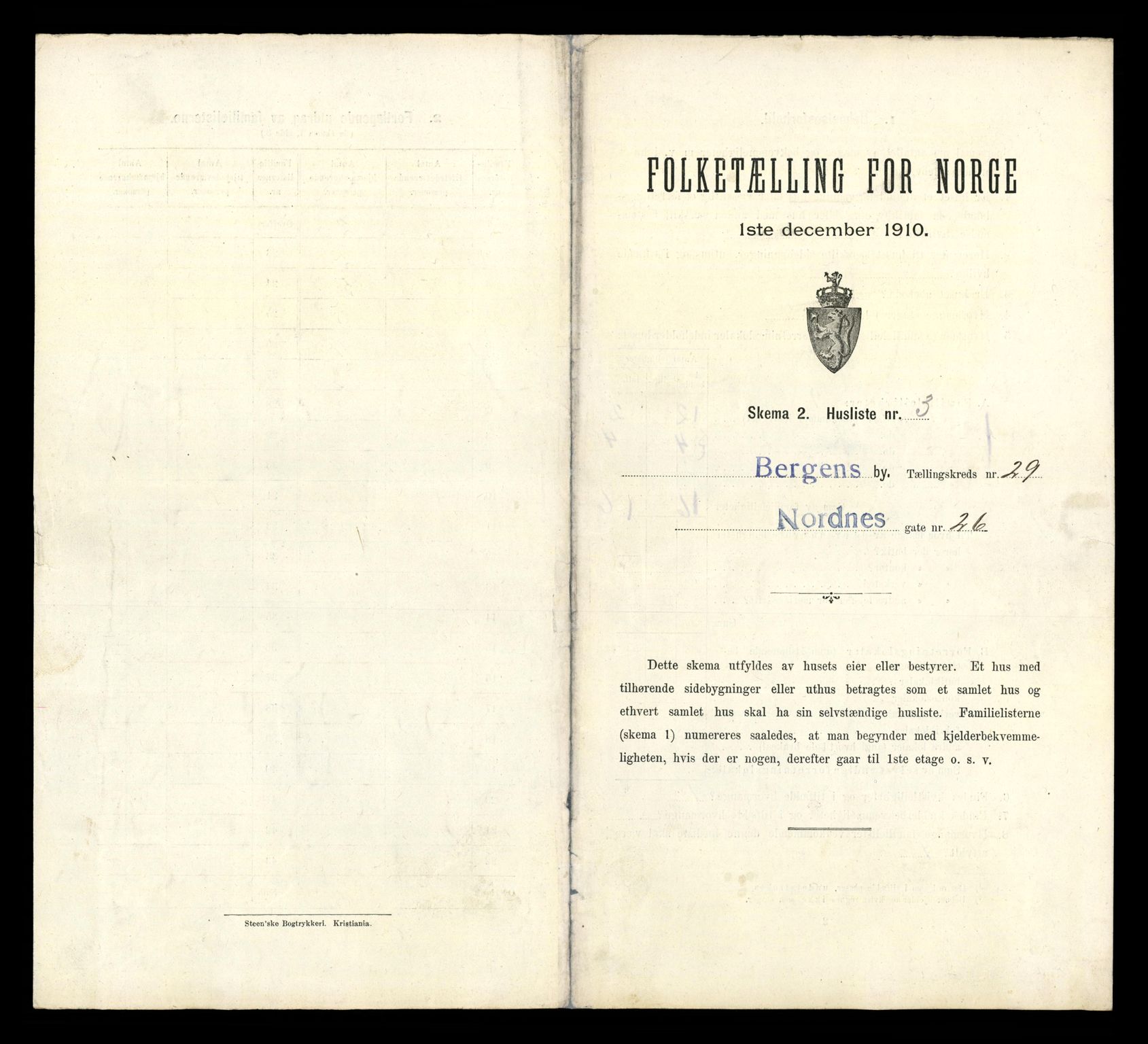 RA, Folketelling 1910 for 1301 Bergen kjøpstad, 1910, s. 9443