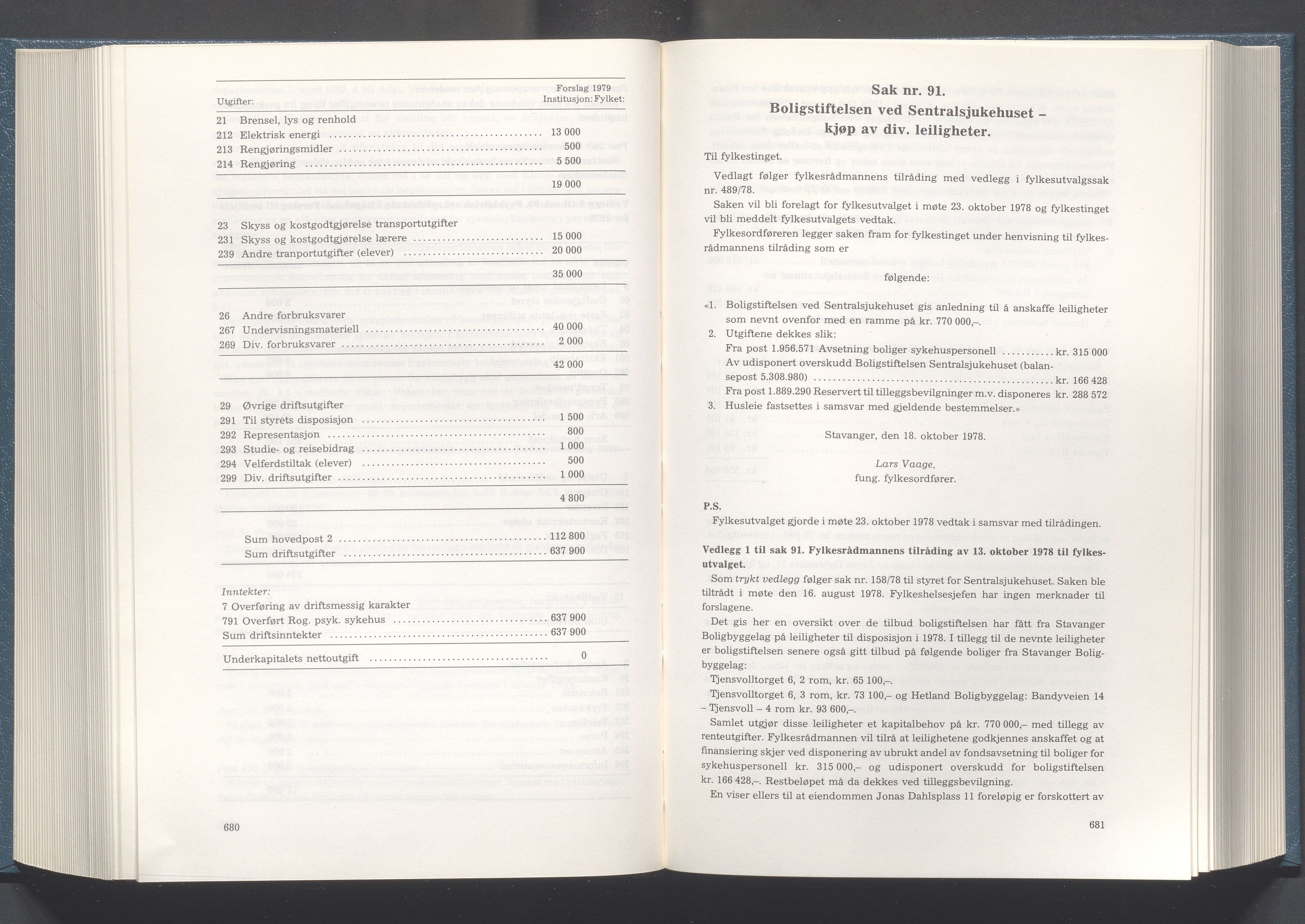 Rogaland fylkeskommune - Fylkesrådmannen , IKAR/A-900/A/Aa/Aaa/L0098: Møtebok , 1978, s. 680-681