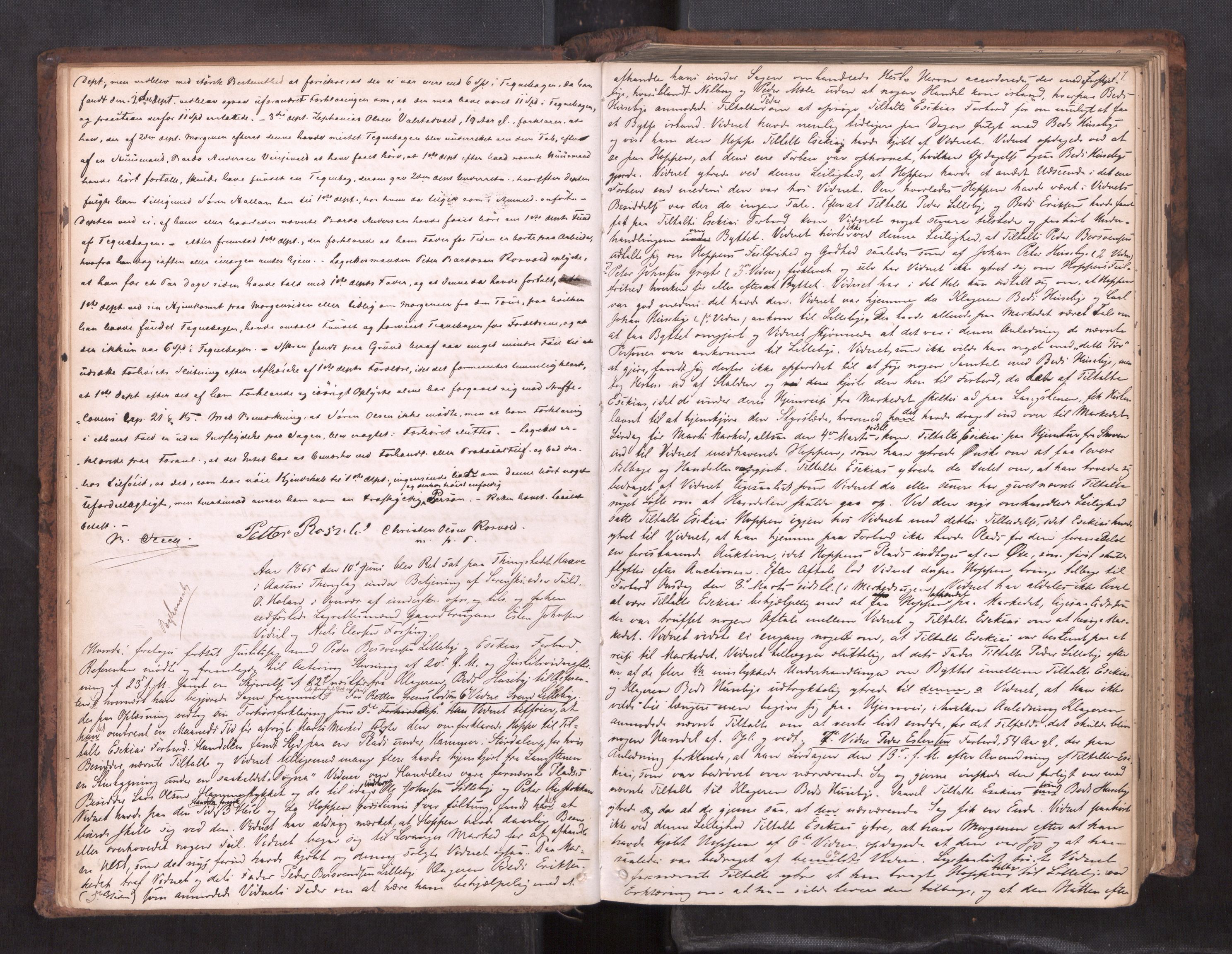 Stjør- og Verdal sorenskriveri, AV/SAT-A-4167/1/1/1B/L0019: Ekstrarettsprotokoll, 1864-1877, s. 16b-17a