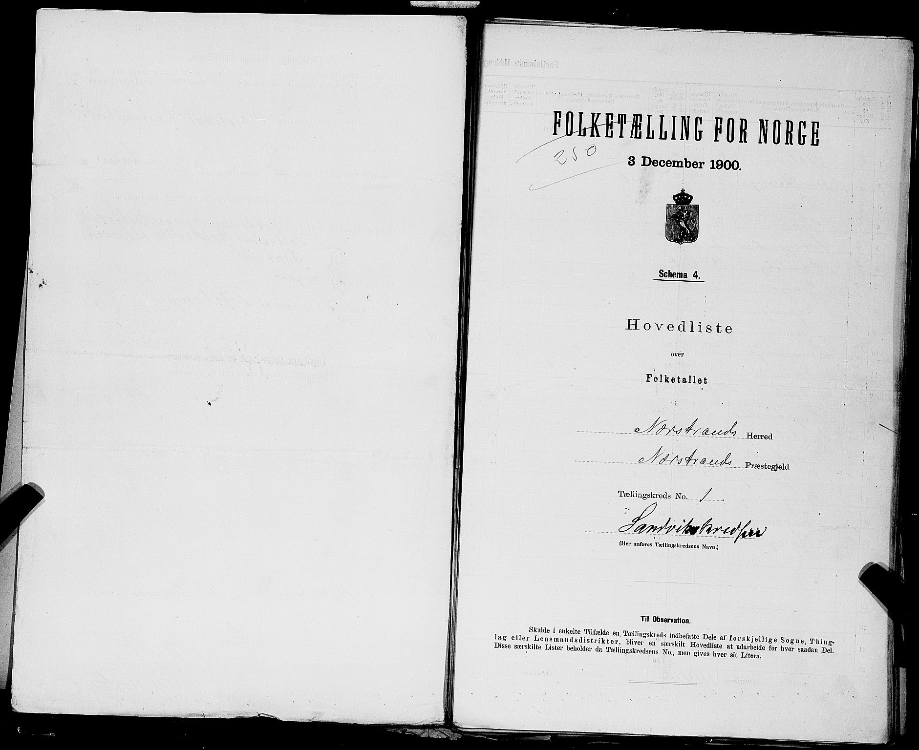 SAST, Folketelling 1900 for 1139 Nedstrand herred, 1900, s. 17