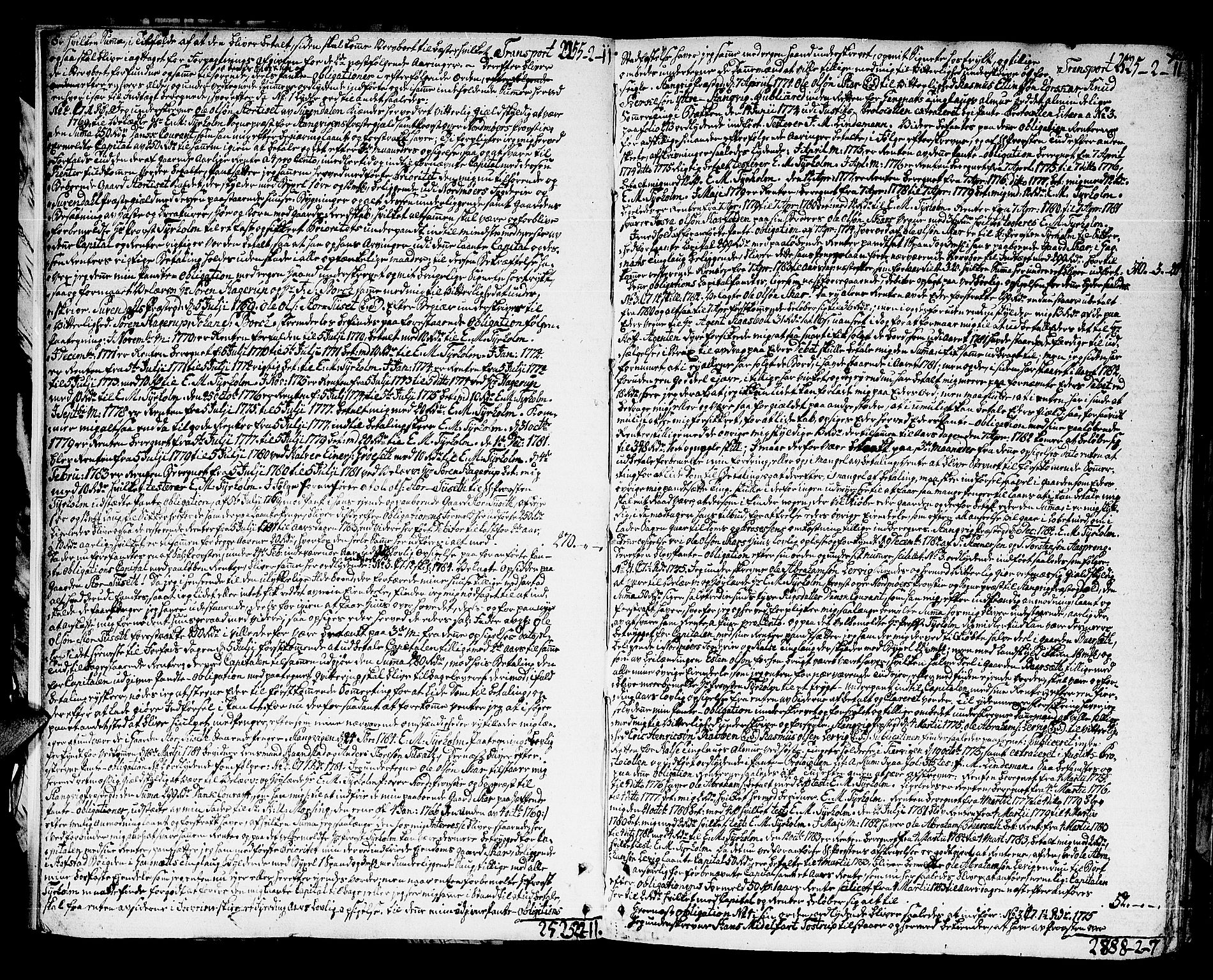 Nordmøre prosti, AV/SAT-A-6508/I/I1/L0006: Skifteprotokoll, 1784-1812, s. 8-9