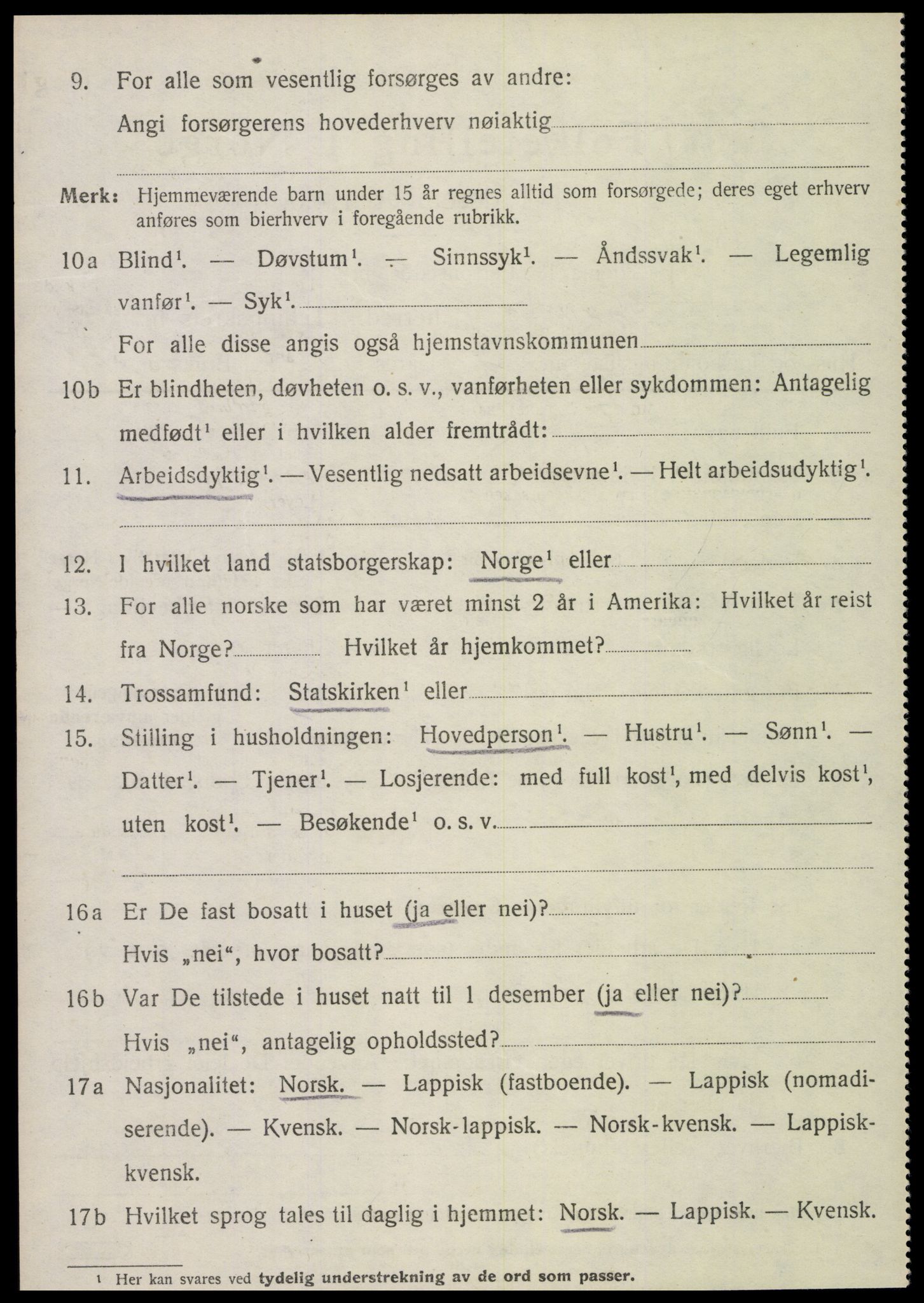 SAT, Folketelling 1920 for 1731 Sparbu herred, 1920, s. 6850