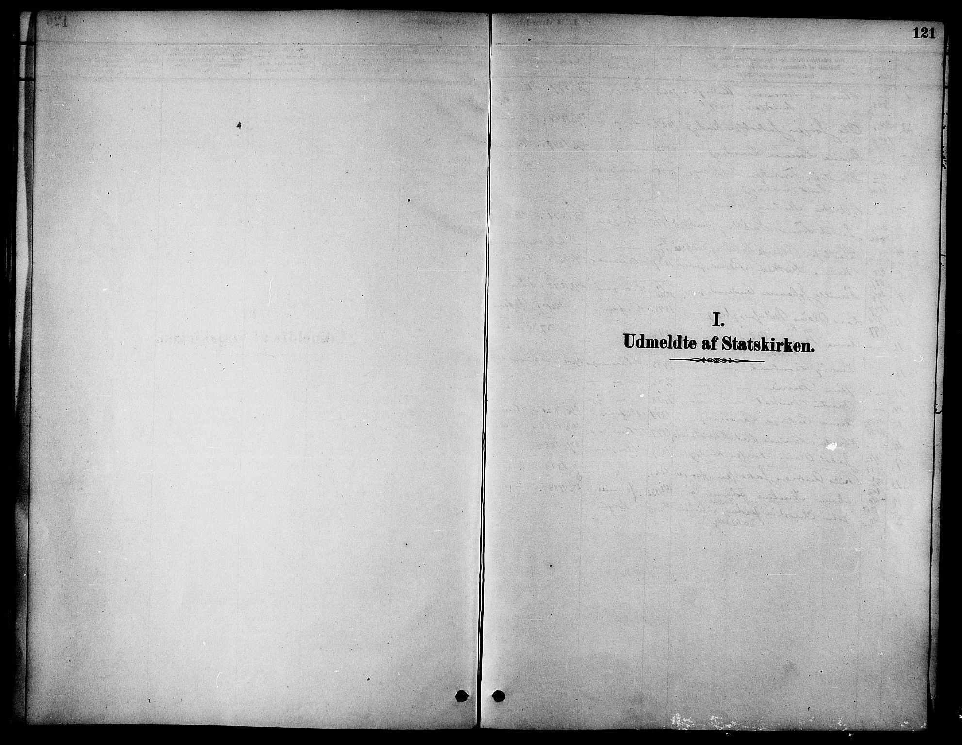 Ministerialprotokoller, klokkerbøker og fødselsregistre - Nordland, AV/SAT-A-1459/826/L0379: Ministerialbok nr. 826A02, 1878-1895, s. 121