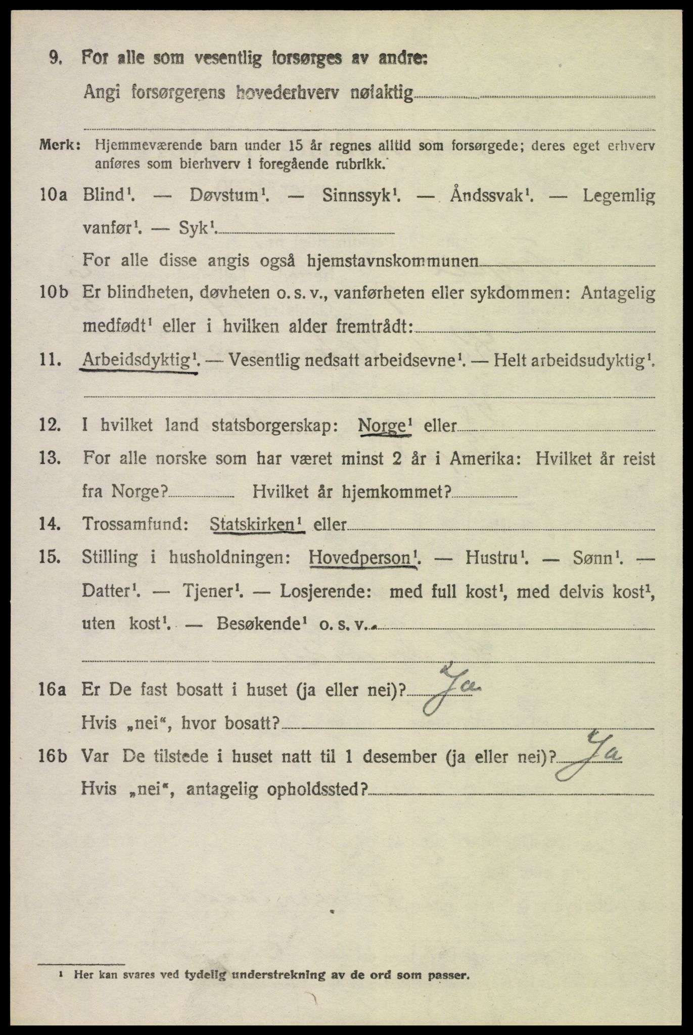SAH, Folketelling 1920 for 0428 Trysil herred, 1920, s. 4636