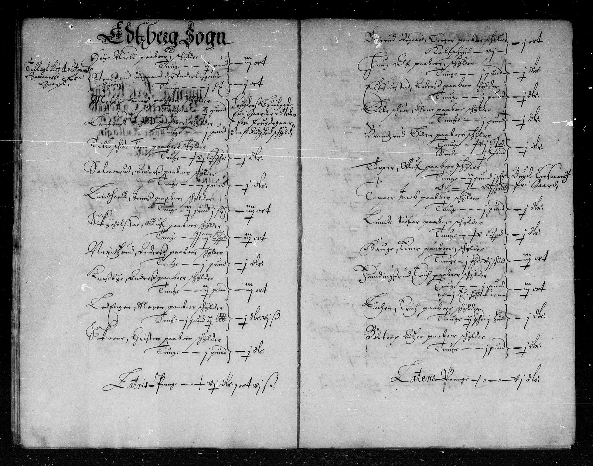 Rentekammeret inntil 1814, Reviderte regnskaper, Stiftamtstueregnskaper, Landkommissariatet på Akershus og Akershus stiftamt, AV/RA-EA-5869/R/Rb/L0038: Akershus stiftamt, 1666