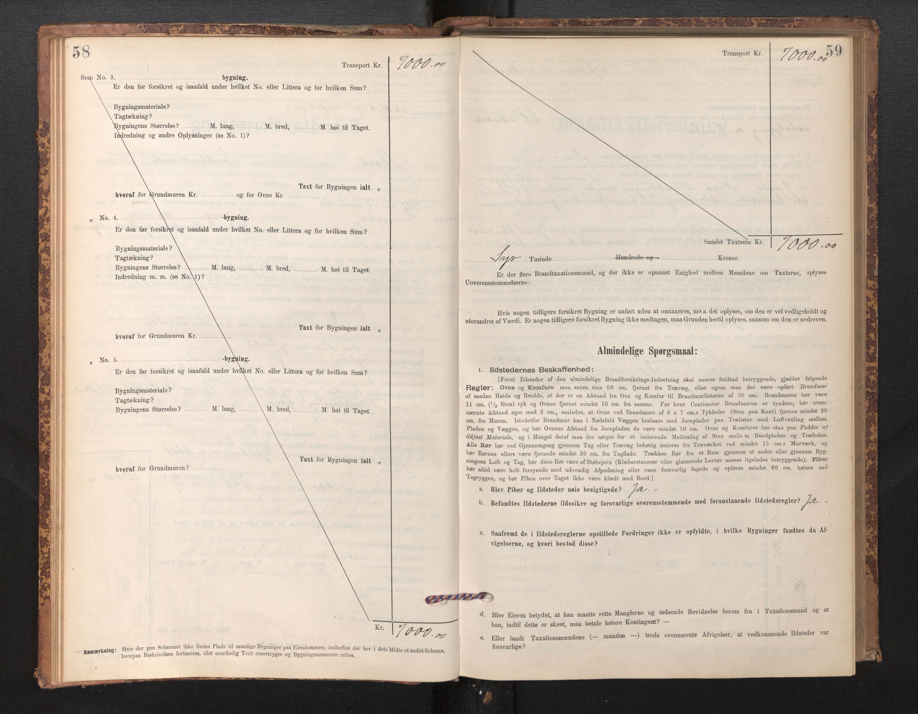 Lensmannen i Stord, SAB/A-35001/0012/L0002: Branntakstprotokoll, skjematakst, 1897-1922, s. 58-59