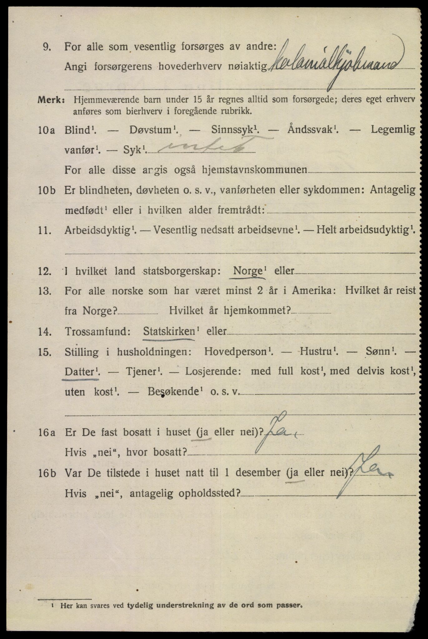 SAKO, Folketelling 1920 for 0705 Tønsberg kjøpstad, 1920, s. 20196