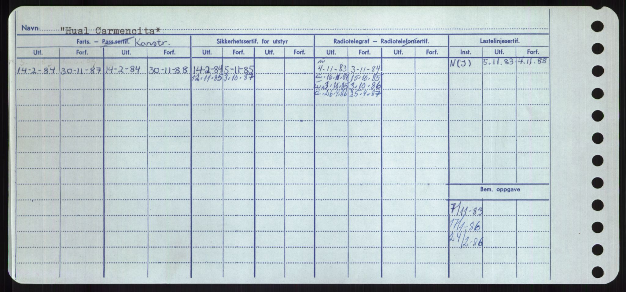 Sjøfartsdirektoratet med forløpere, Skipsmålingen, AV/RA-S-1627/H/Hd/L0017: Fartøy, Holi-Hå, s. 126