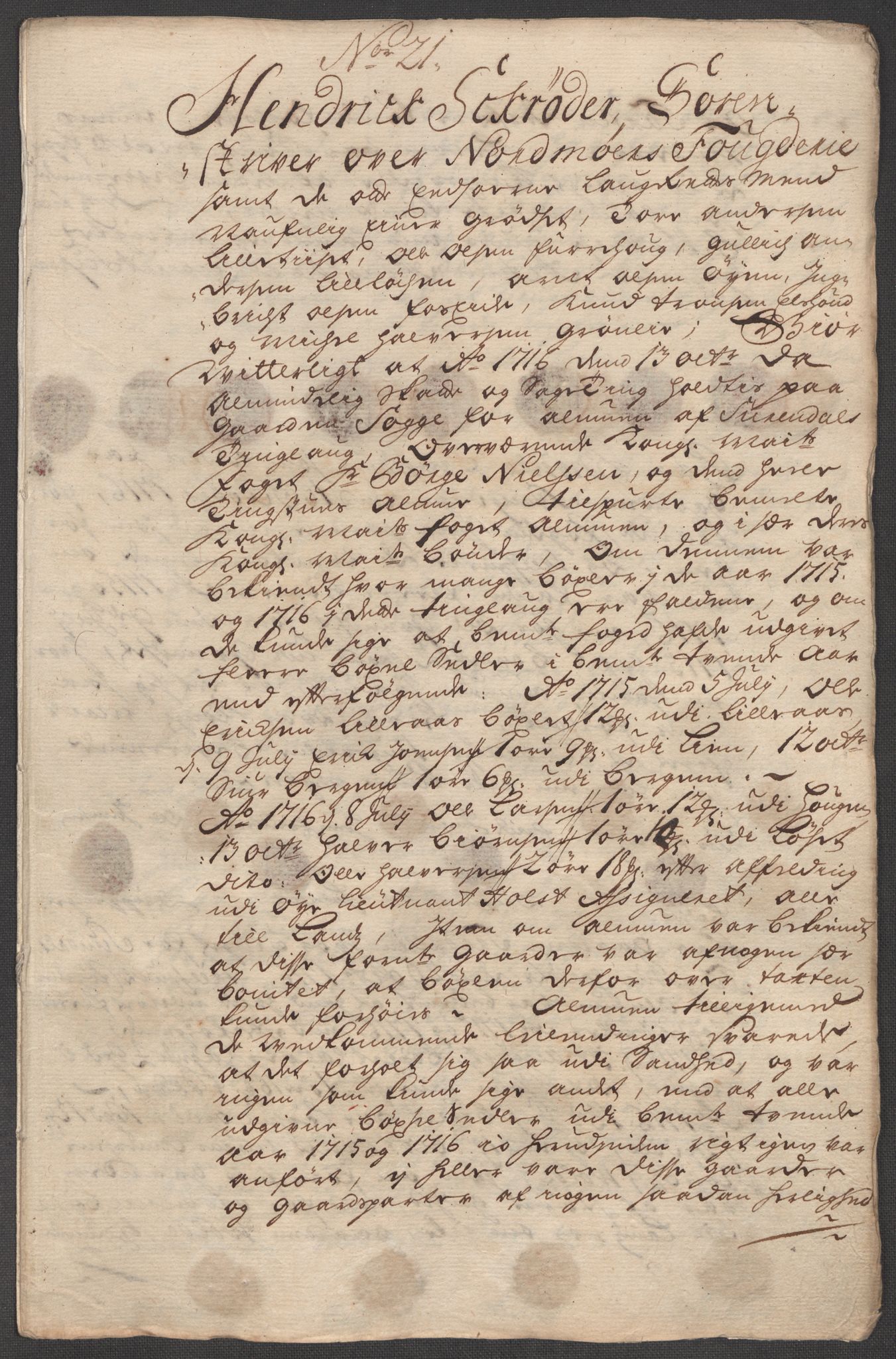 Rentekammeret inntil 1814, Reviderte regnskaper, Fogderegnskap, AV/RA-EA-4092/R56/L3749: Fogderegnskap Nordmøre, 1716, s. 140
