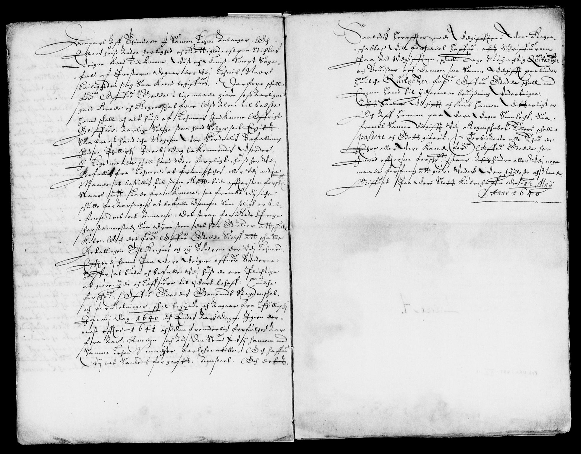 Rentekammeret inntil 1814, Reviderte regnskaper, Lensregnskaper, AV/RA-EA-5023/R/Rb/Rbp/L0031: Bratsberg len, 1644-1645