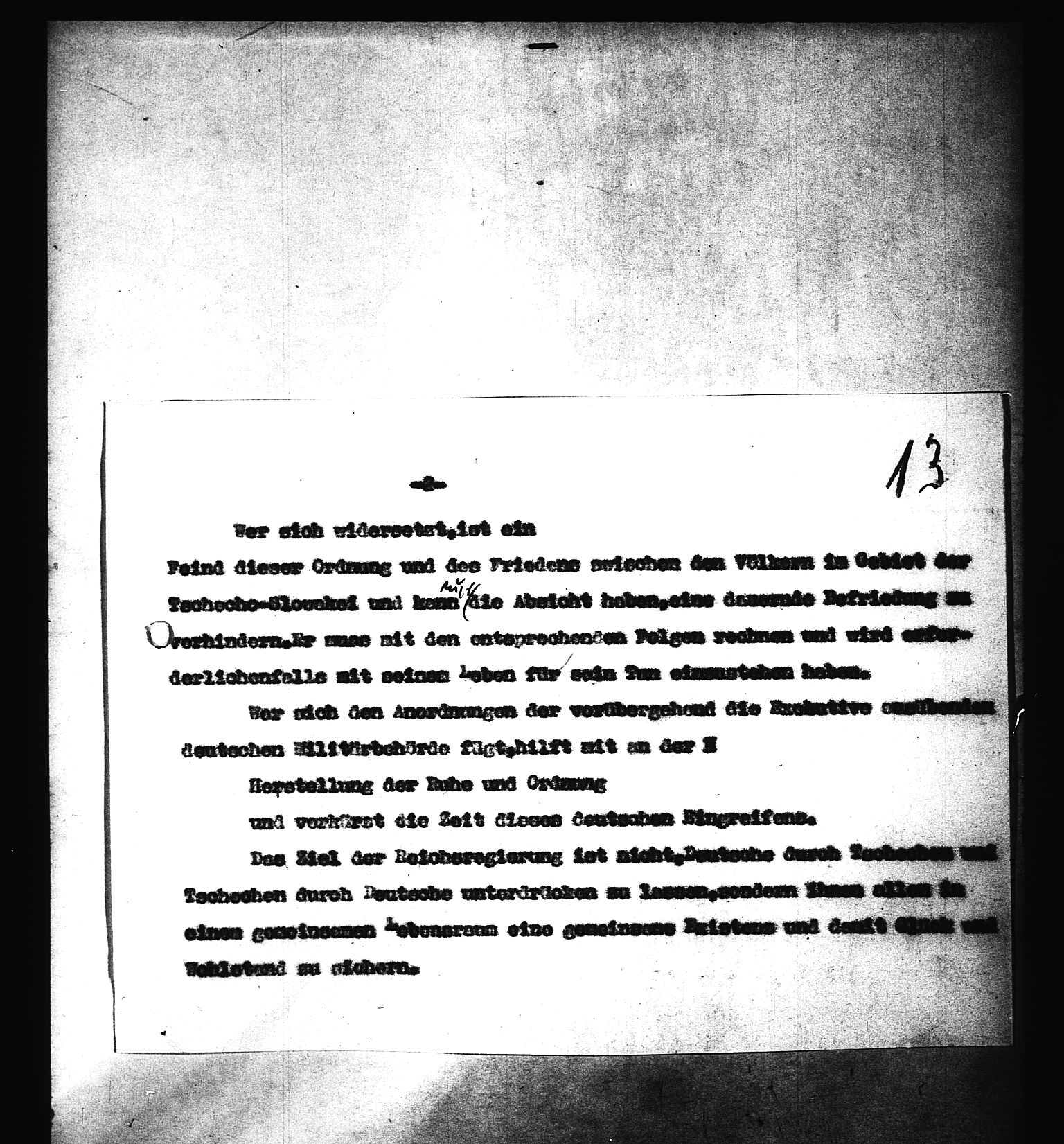 Documents Section, AV/RA-RAFA-2200/V/L0091: Amerikansk mikrofilm "Captured German Documents".
Box No. 953.  FKA jnr. 59/1955., 1935-1942, s. 210