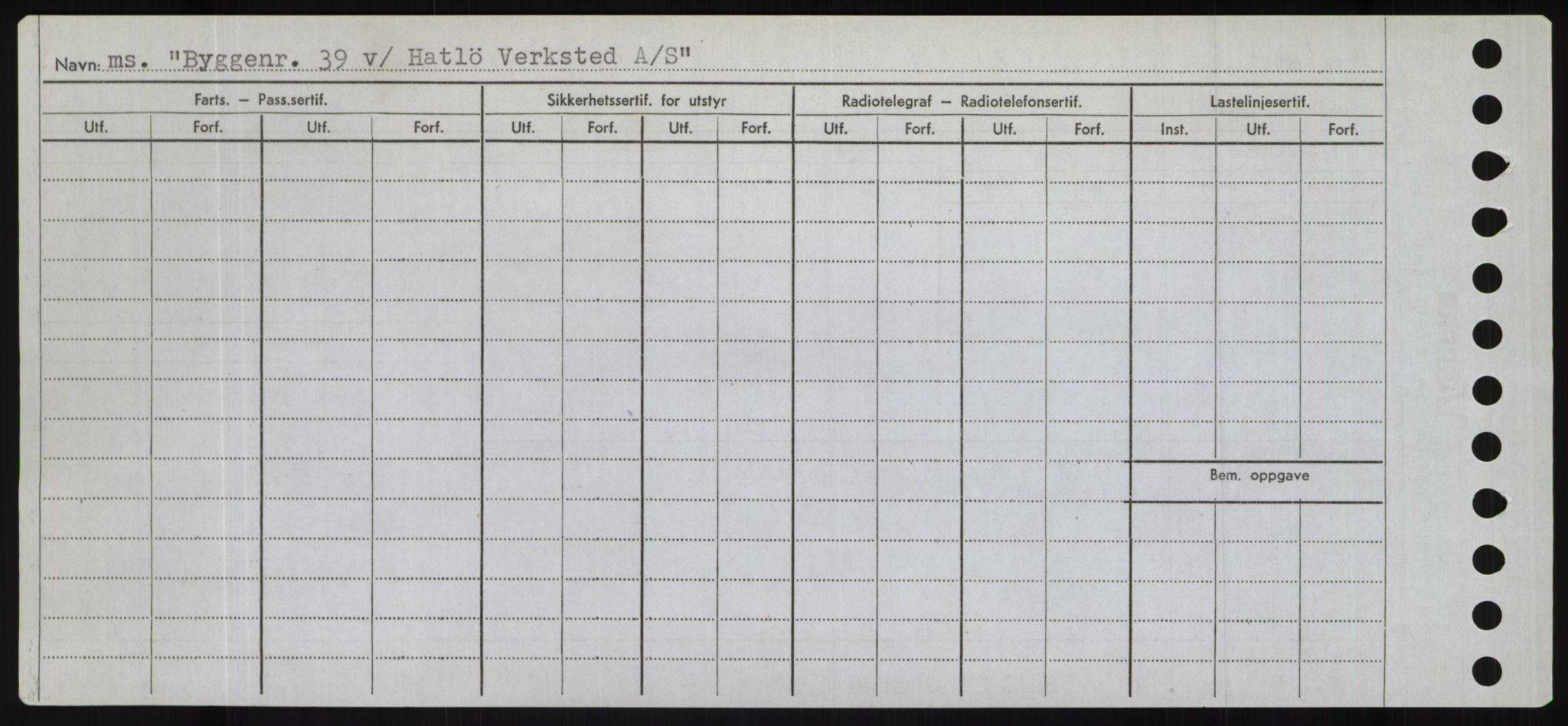 Sjøfartsdirektoratet med forløpere, Skipsmålingen, AV/RA-S-1627/H/Hd/L0006: Fartøy, Byg-Båt, s. 326