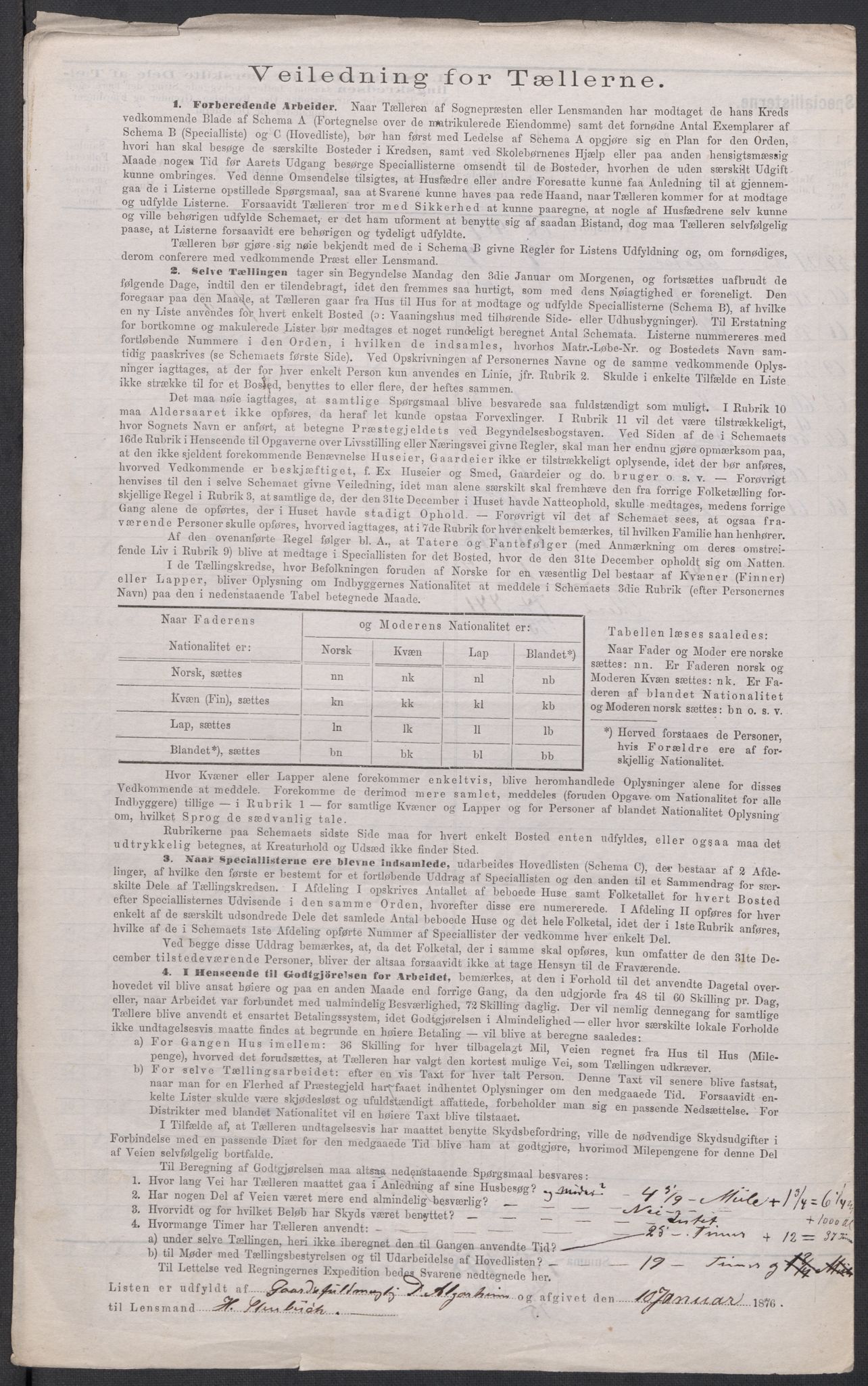 RA, Folketelling 1875 for 0235P Ullensaker prestegjeld, 1875, s. 9