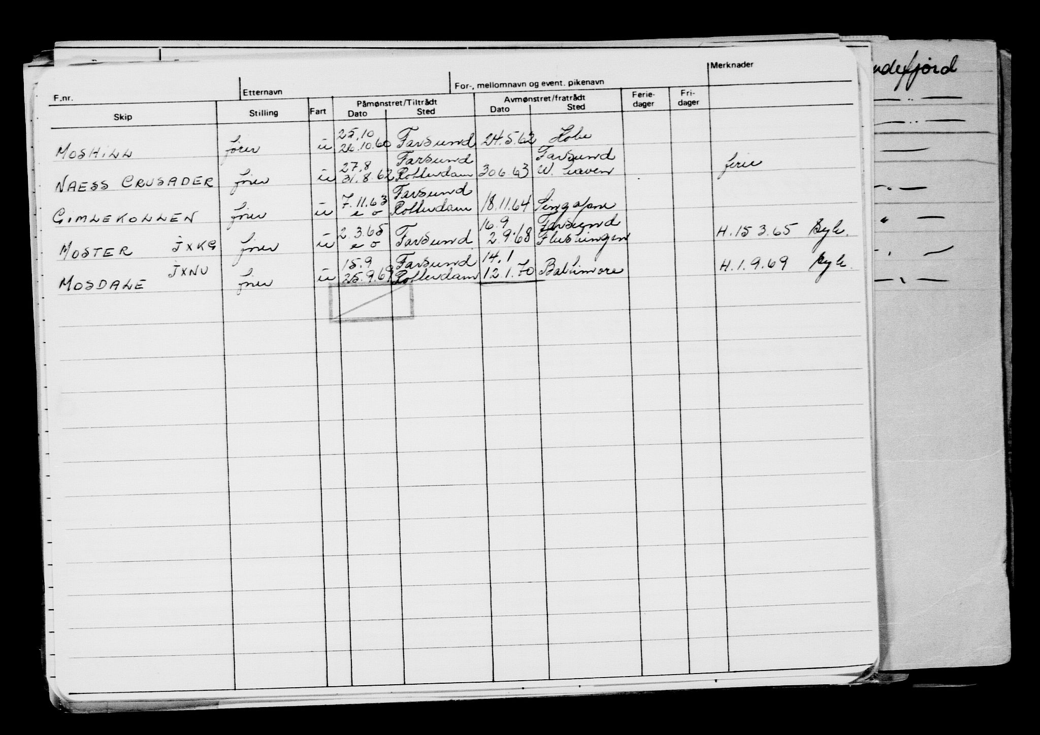 Direktoratet for sjømenn, AV/RA-S-3545/G/Gb/L0152: Hovedkort, 1917, s. 467