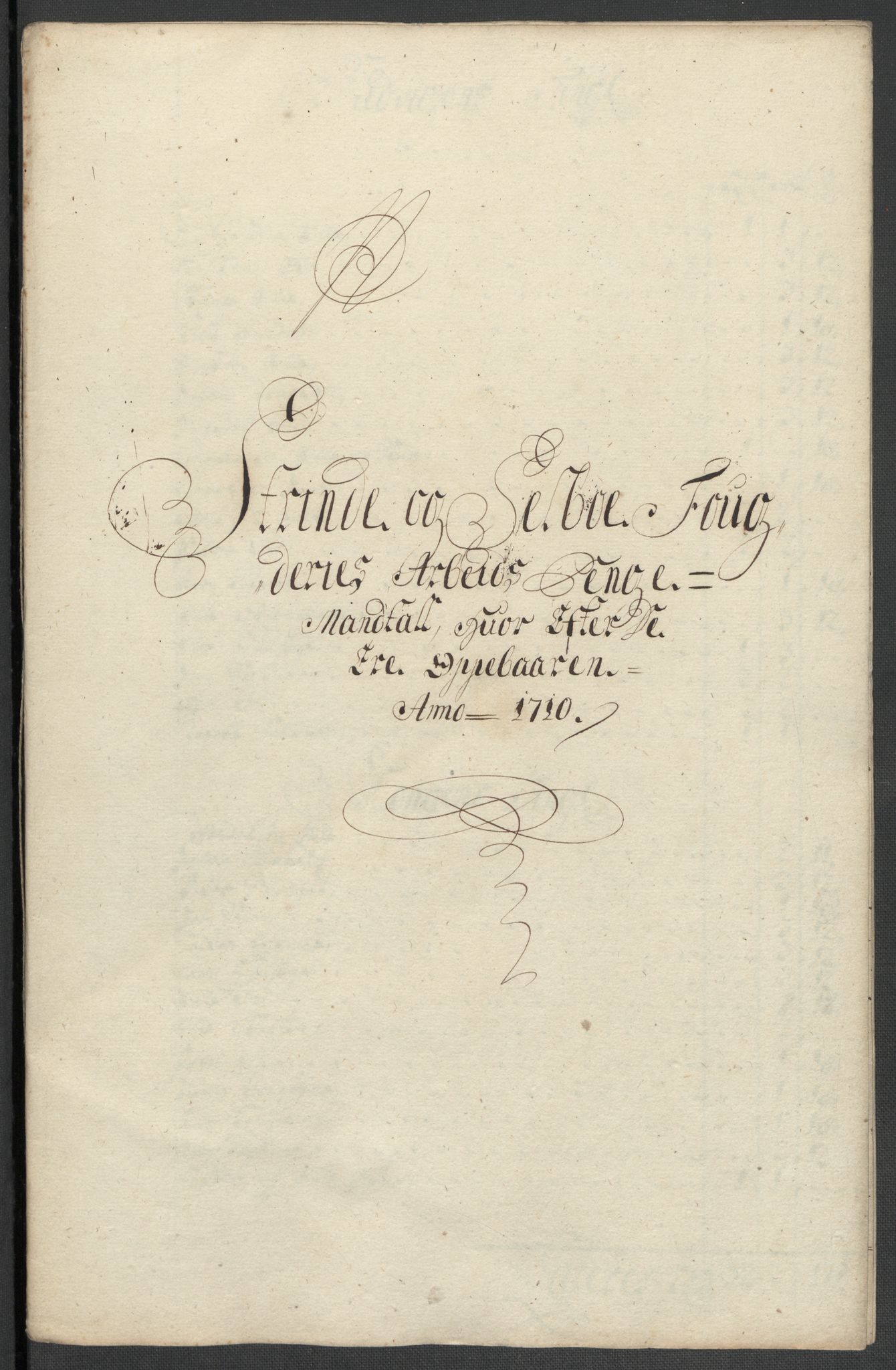 Rentekammeret inntil 1814, Reviderte regnskaper, Fogderegnskap, AV/RA-EA-4092/R61/L4111: Fogderegnskap Strinda og Selbu, 1709-1710, s. 412