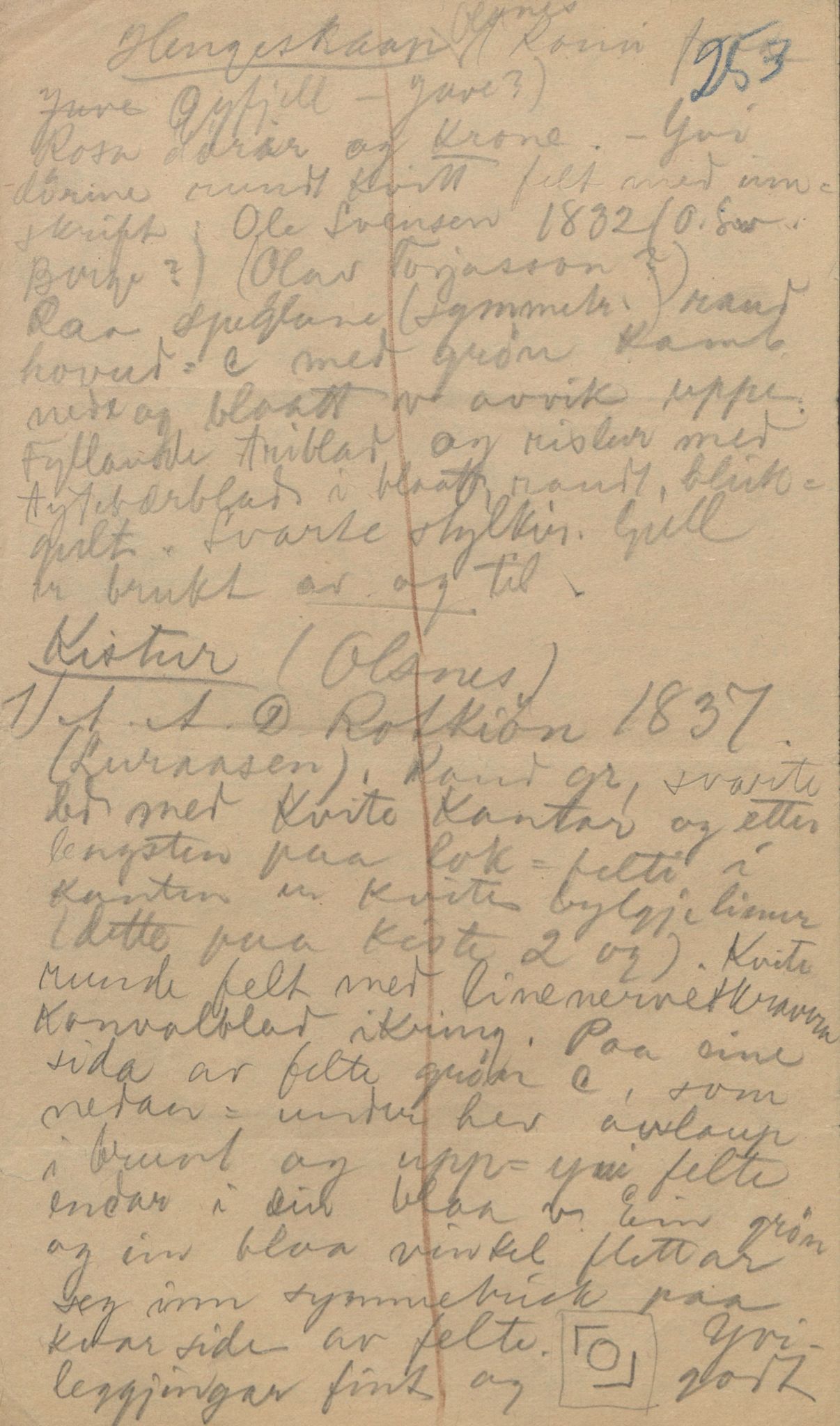 Rikard Berge, TEMU/TGM-A-1003/F/L0004/0049: 101-159 / 152 Om bygdefolk. Stev om jente. Blodstemming, 1904-1906, s. 253